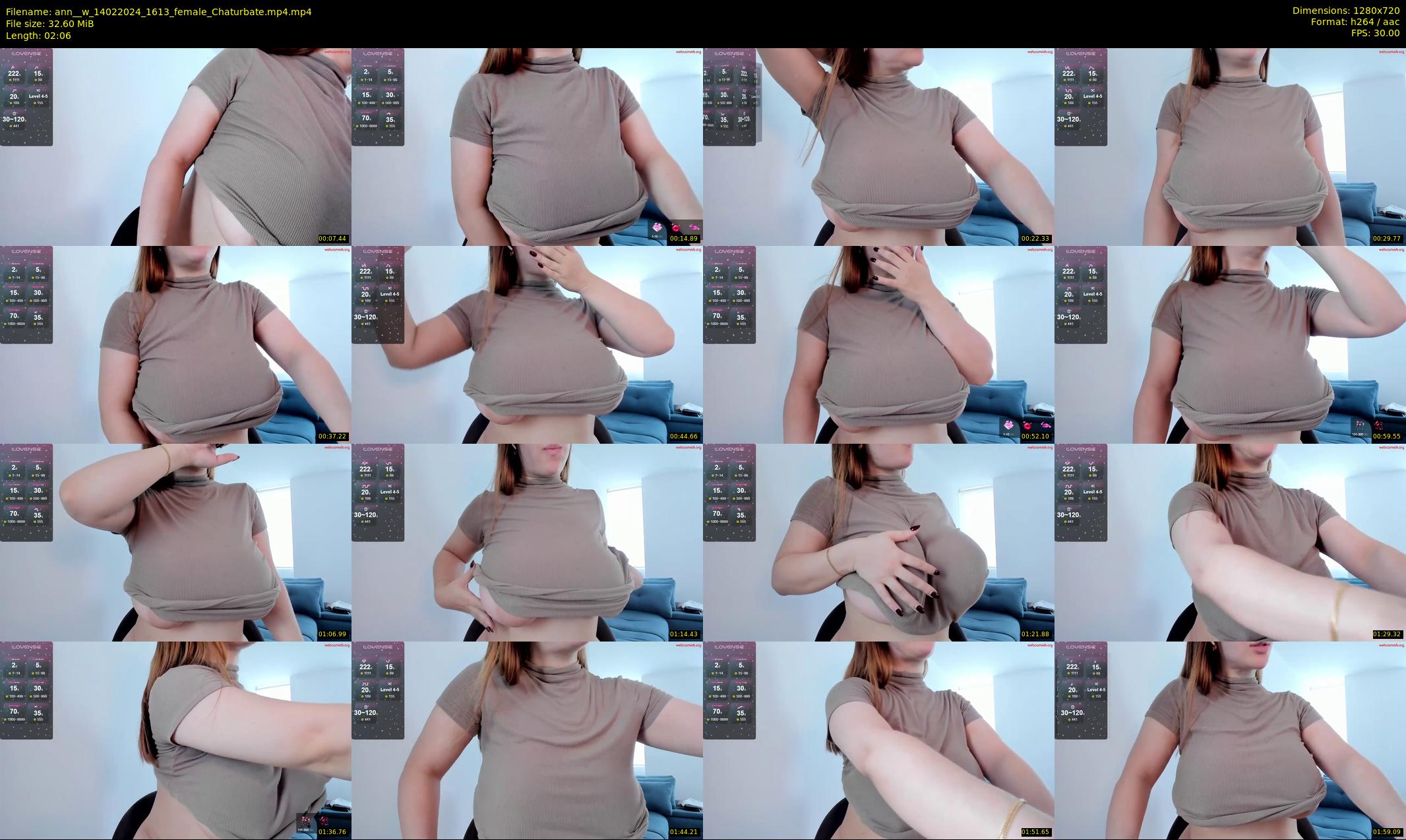 ann__w — 3 minute Chaturbate female cam show recording, 720p, Feb 14, 2024
