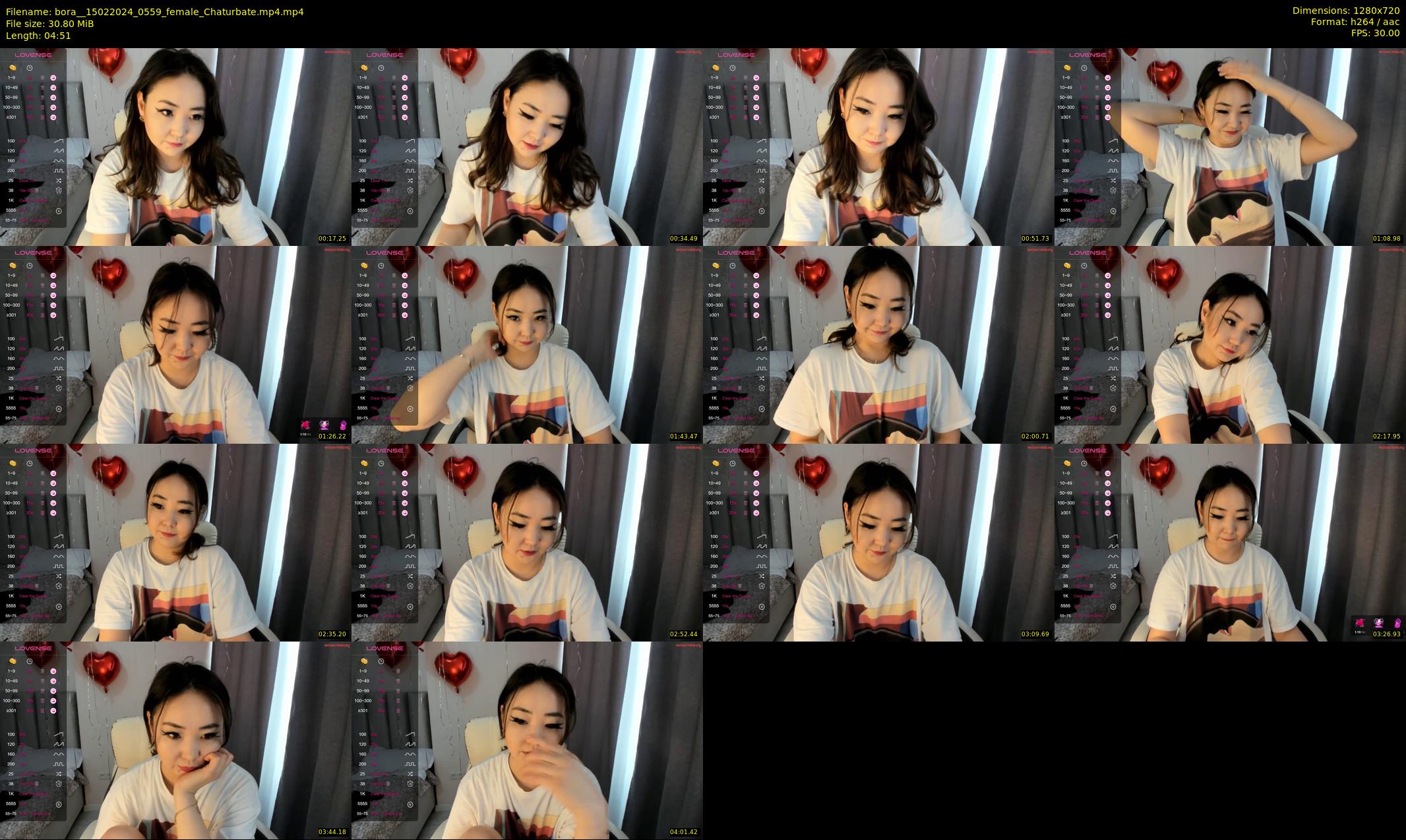 bora_ — 5 minute Chaturbate female cam show recording, 720p, Feb 15, 2024