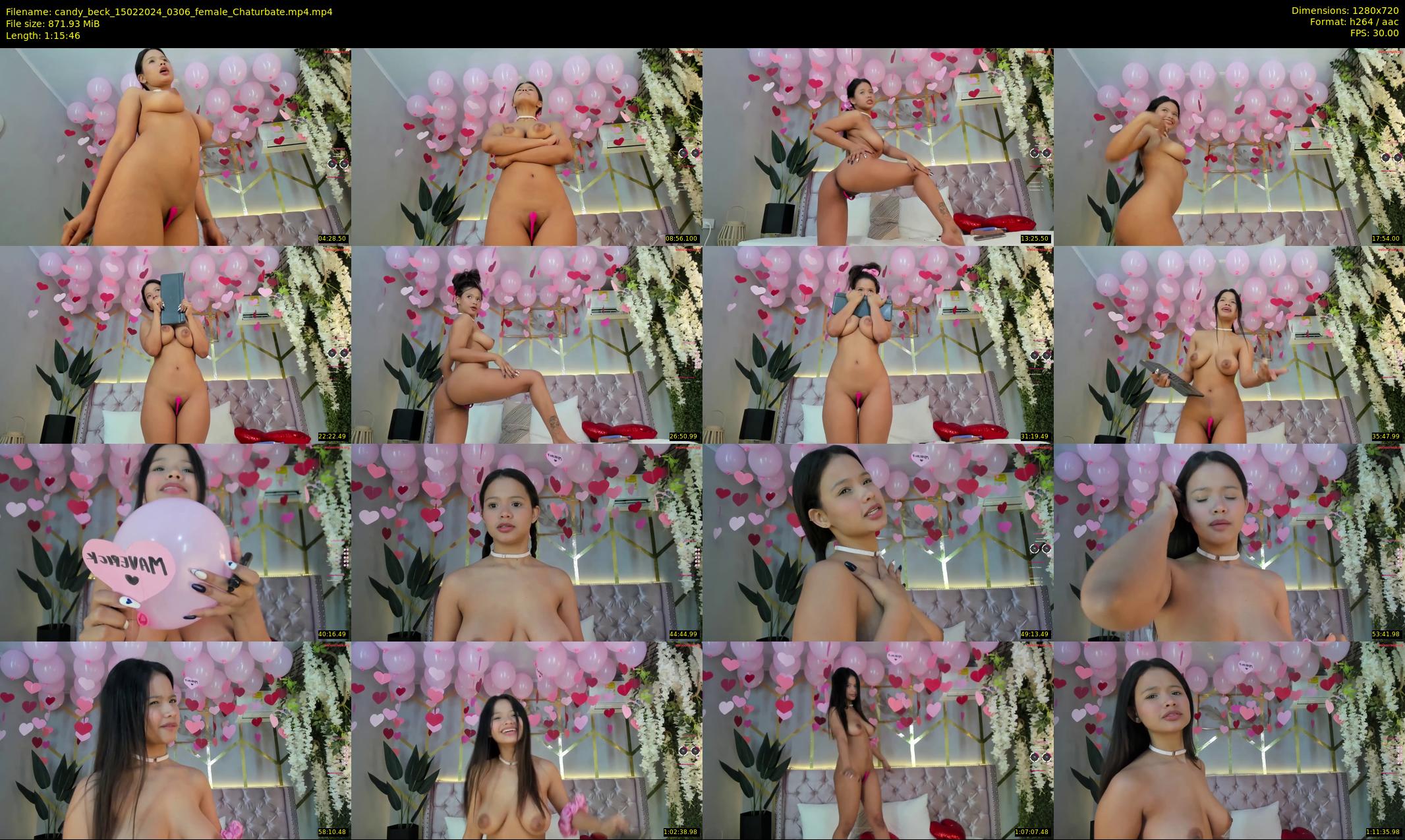 candy_beck — 76 minute Chaturbate female cam show recording, 720p, Feb 15, 2024