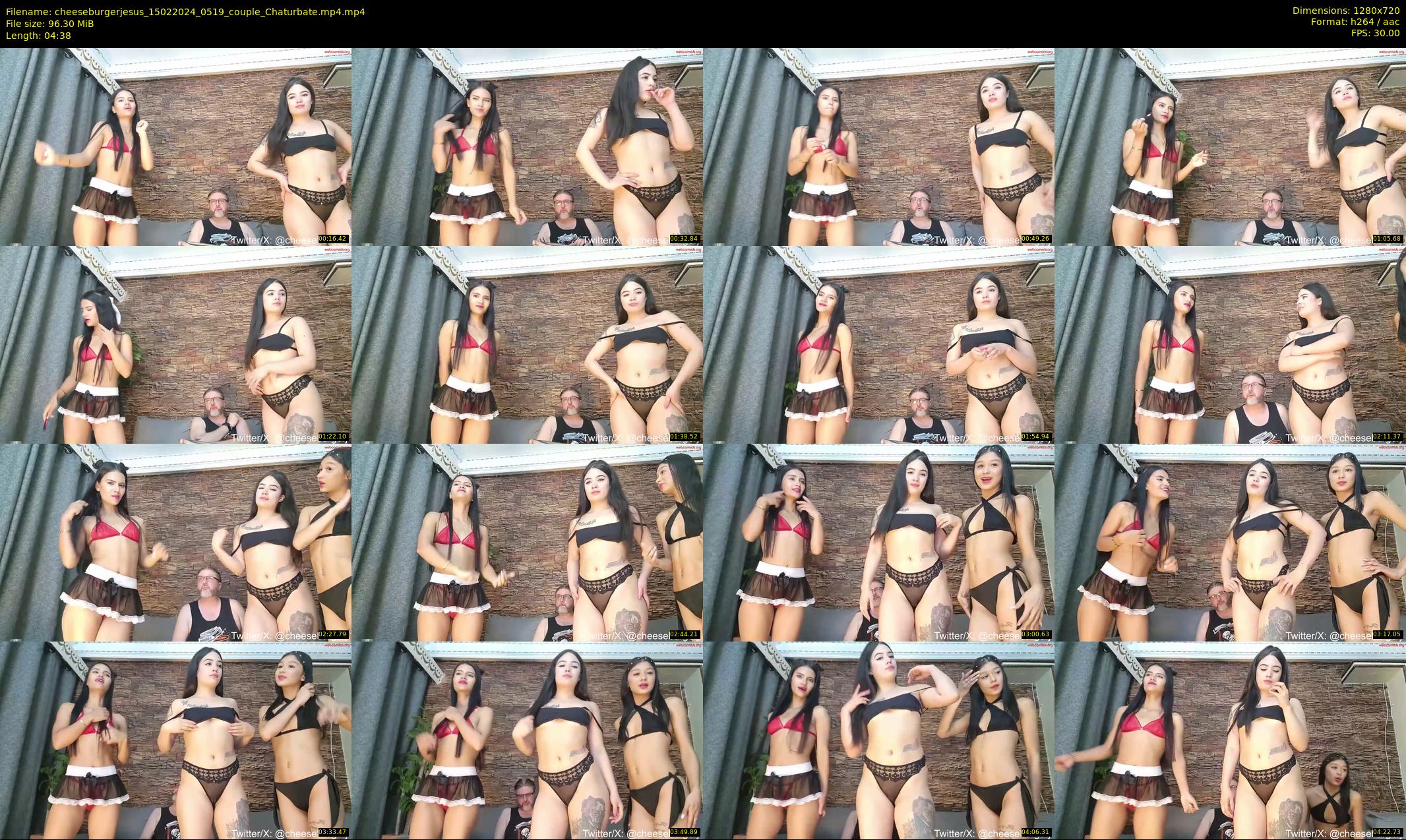 cheeseburgerjesus — 5 minute Chaturbate couple cam show recording, 720p, Feb 15, 2024