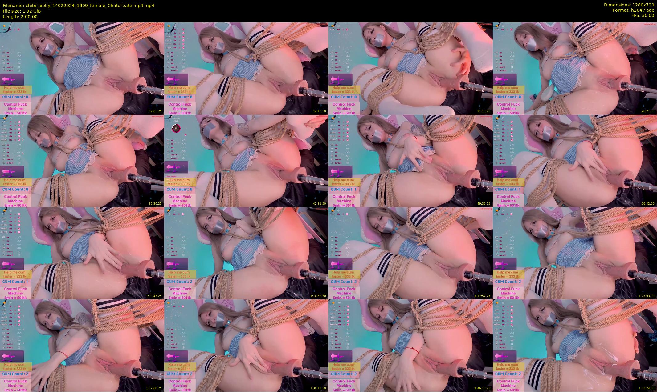 chibi_hibby — 120 minute Chaturbate female cam show recording, 720p, Feb 14, 2024