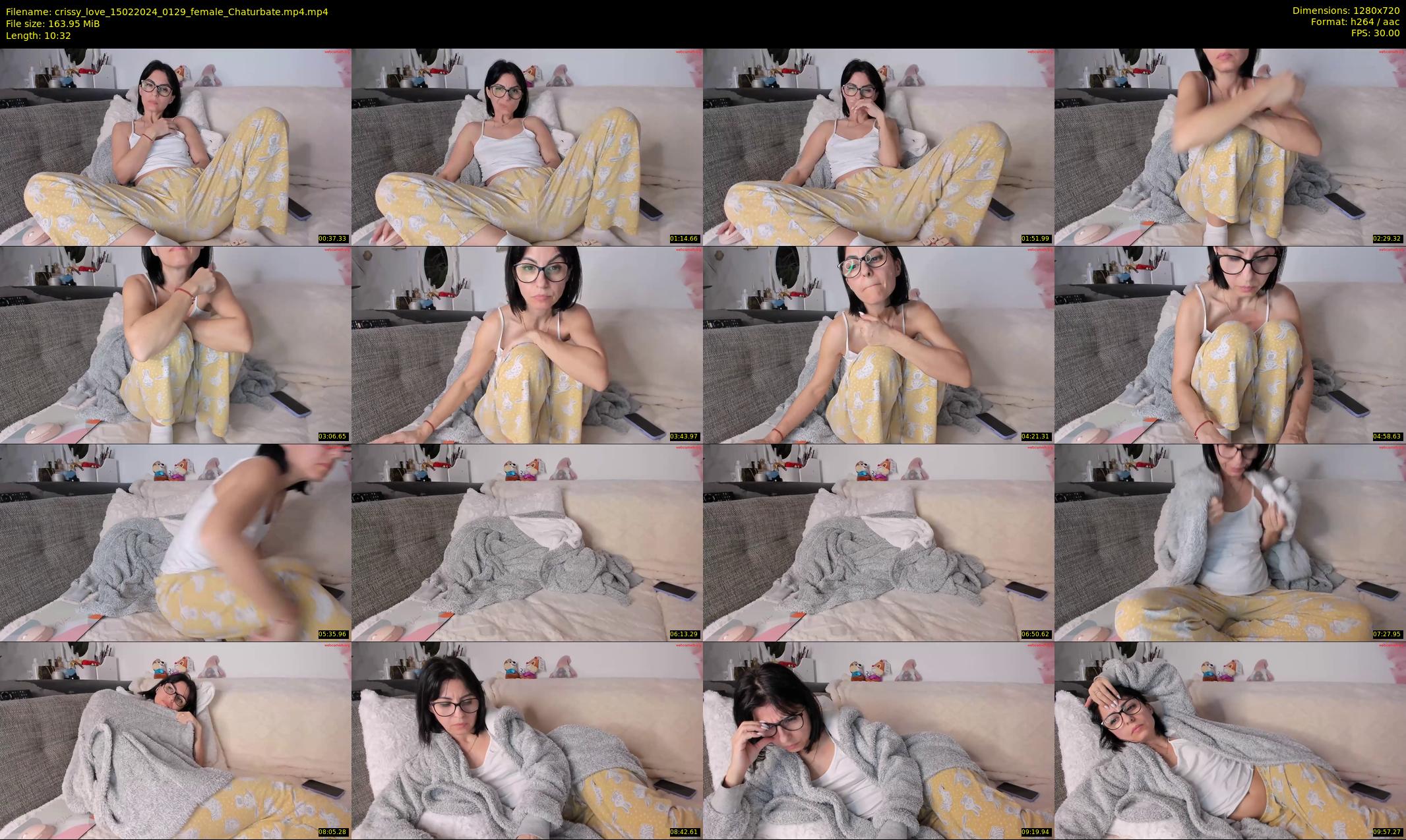 crissy_love — 11 minute Chaturbate female cam show recording, 720p, Feb 15, 2024