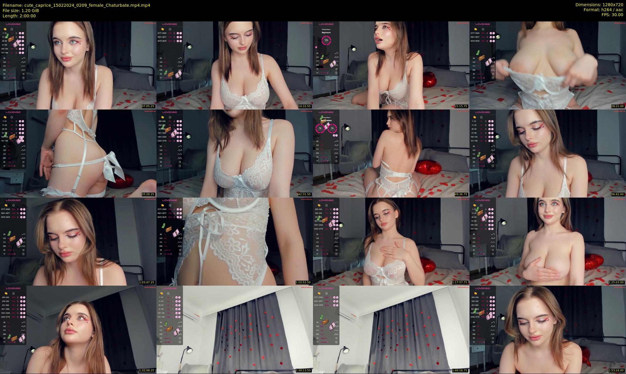 cute_caprice — 120 minute Chaturbate female cam show recording, 720p, Feb 15, 2024