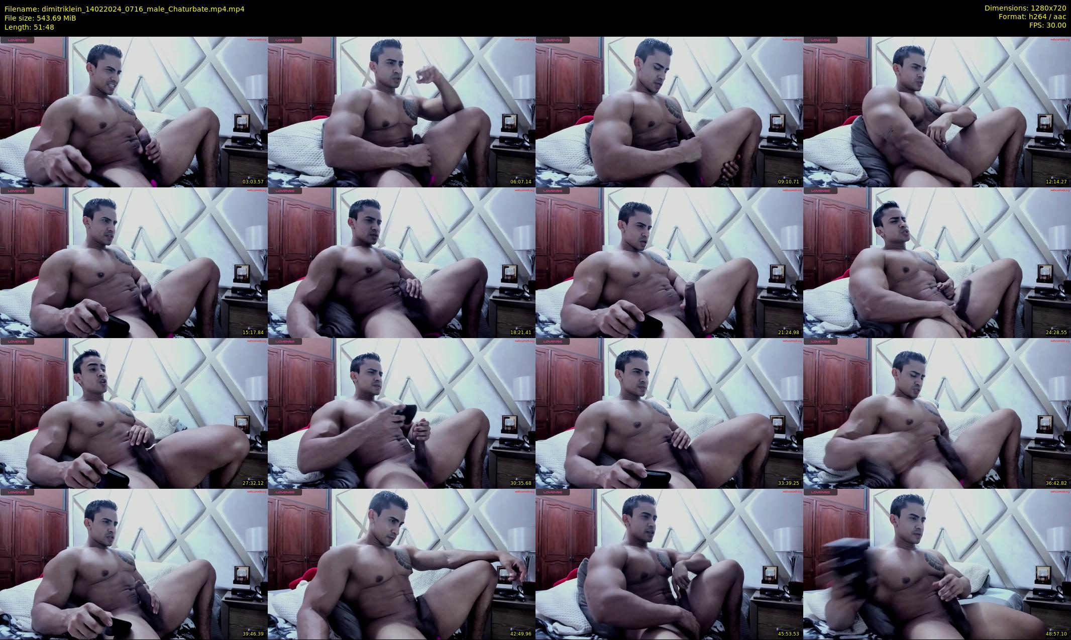 dimitriklein — 52 minute Chaturbate male cam show recording, 720p, Feb 14, 2024
