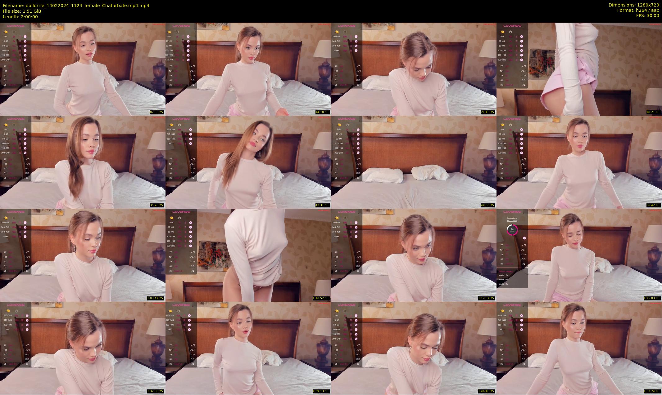 dollorrie — 120 minute Chaturbate couple cam show recording, 720p, Feb 14, 2024