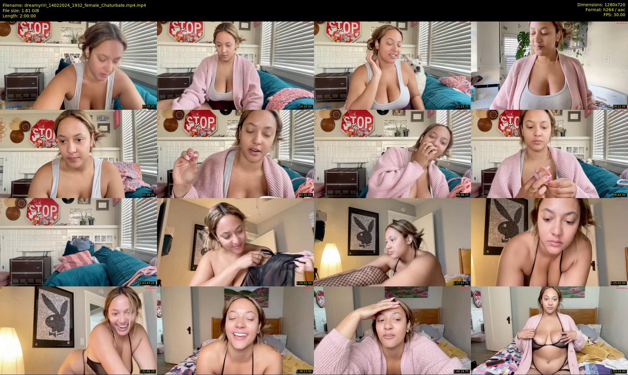 dreamyriri — 120 minute Chaturbate female cam show recording, 720p, Feb 14, 2024