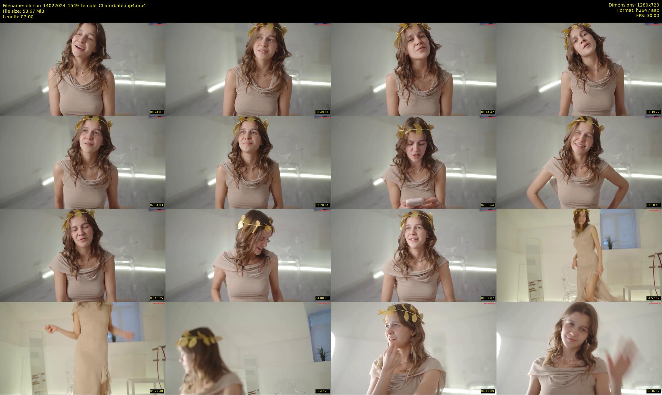 eli_sun — 7 minute Chaturbate female cam show recording, 720p, Feb 14, 2024