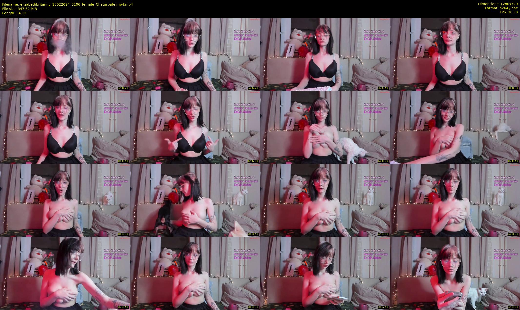 elizabethbritanny — 35 minute Chaturbate female cam show recording, 720p, Feb 15, 2024