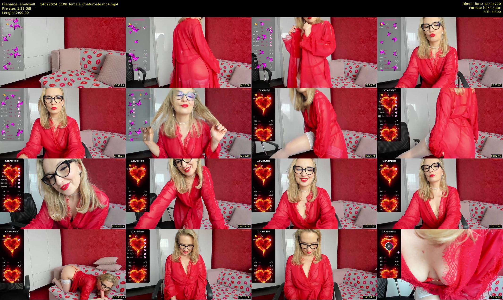 emilymilf__ — 120 minute Chaturbate female cam show recording, 720p, Feb 14, 2024