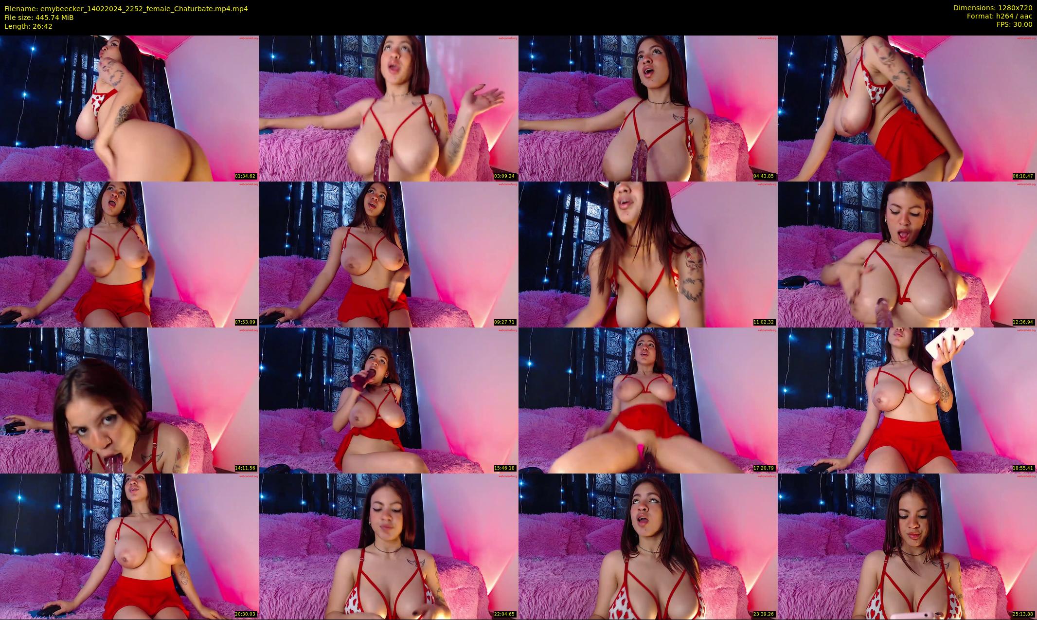 emybeecker — 27 minute Chaturbate female cam show recording, 720p, Feb 14, 2024