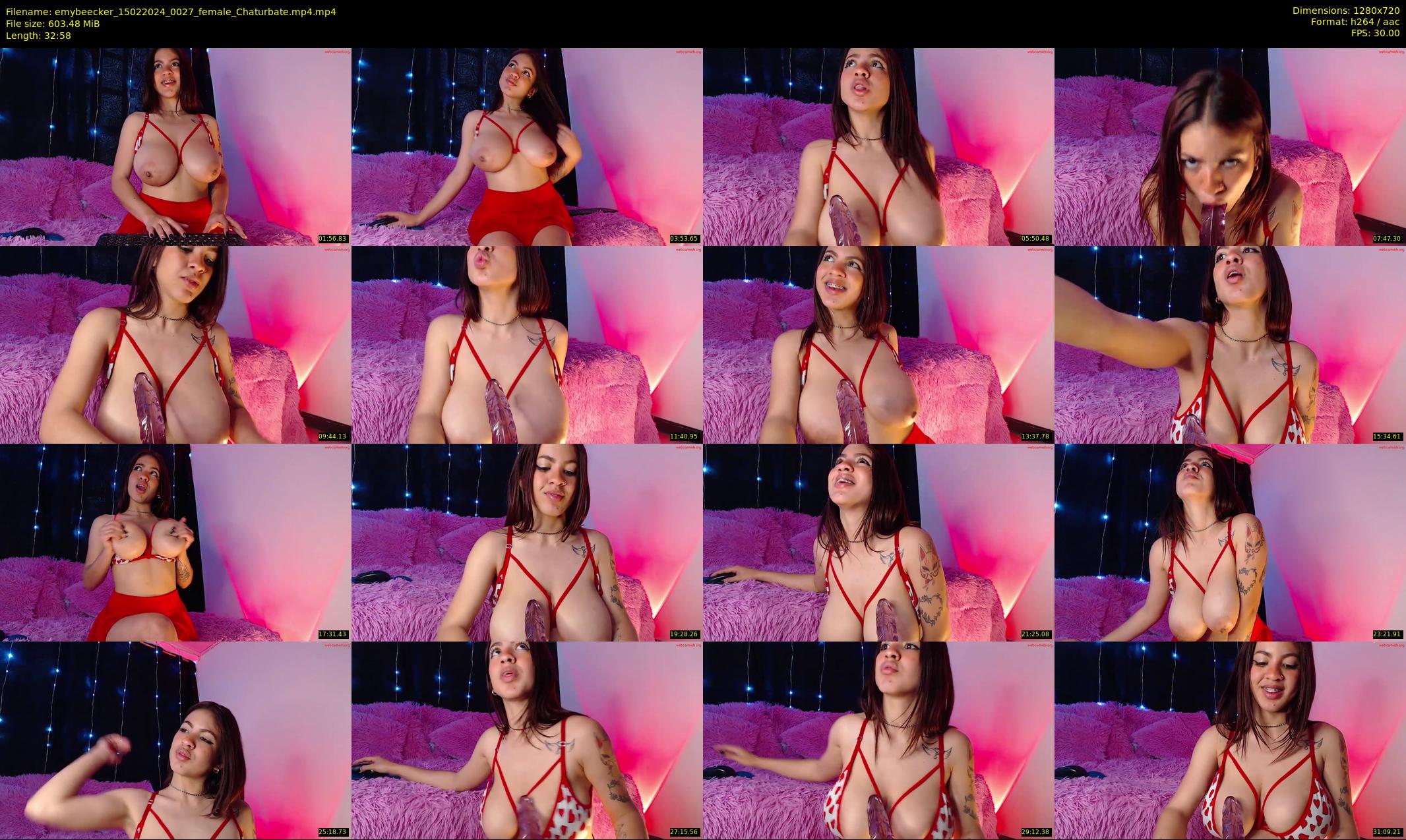emybeecker — 33 minute Chaturbate female cam show recording, 720p, Feb 15, 2024