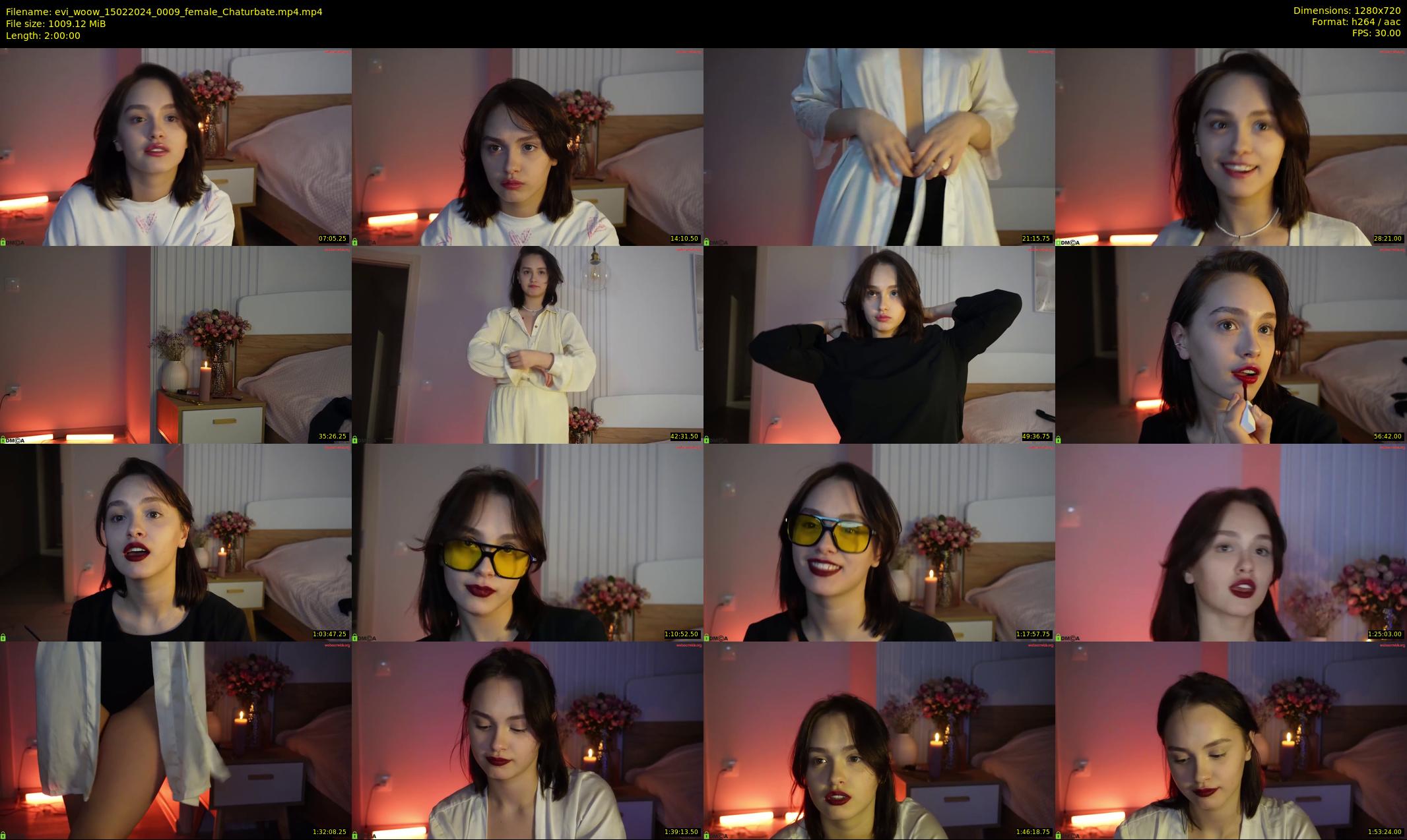 evi_woow — 120 minute Chaturbate female cam show recording, 720p, Feb 15, 2024