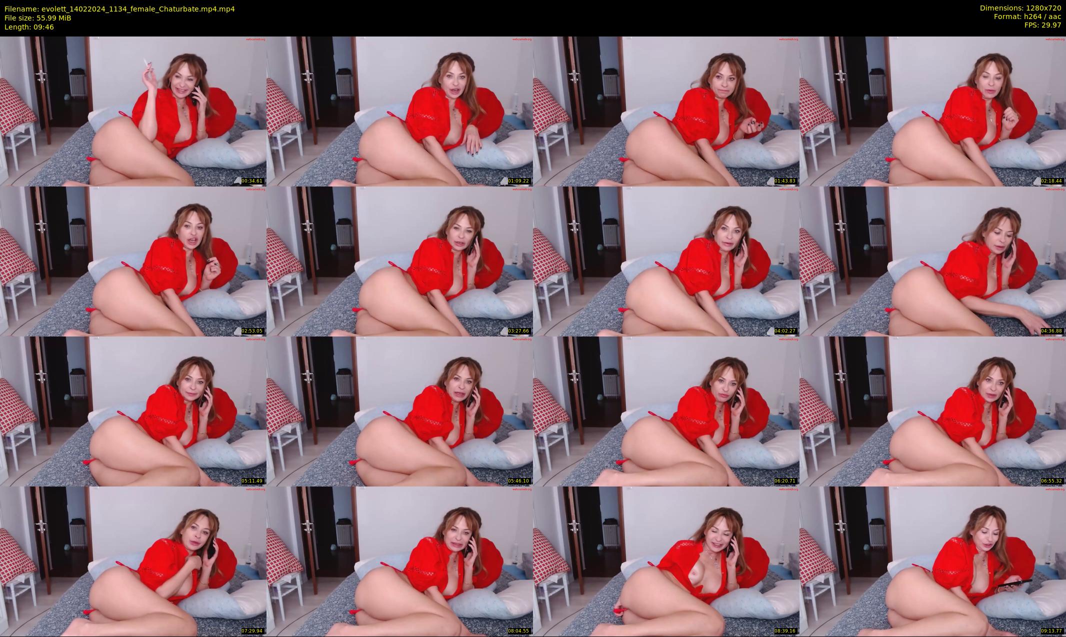 evolett — 10 minute Chaturbate female cam show recording, 720p, Feb 14, 2024