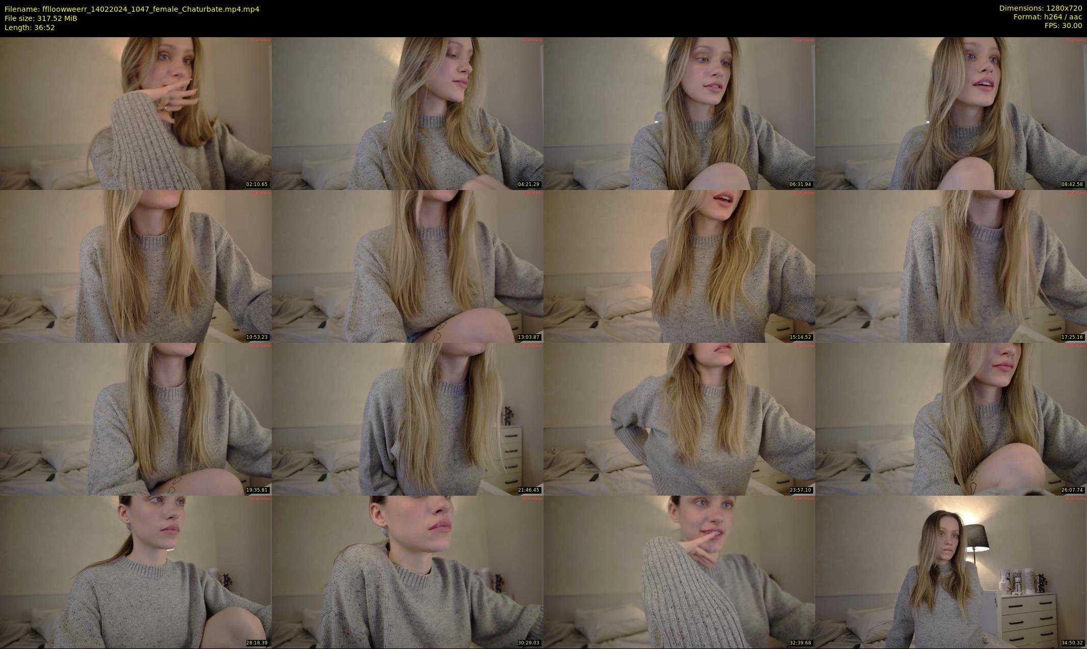 fflloowweerr — 37 minute Chaturbate couple cam show recording, 720p, Feb 14, 2024