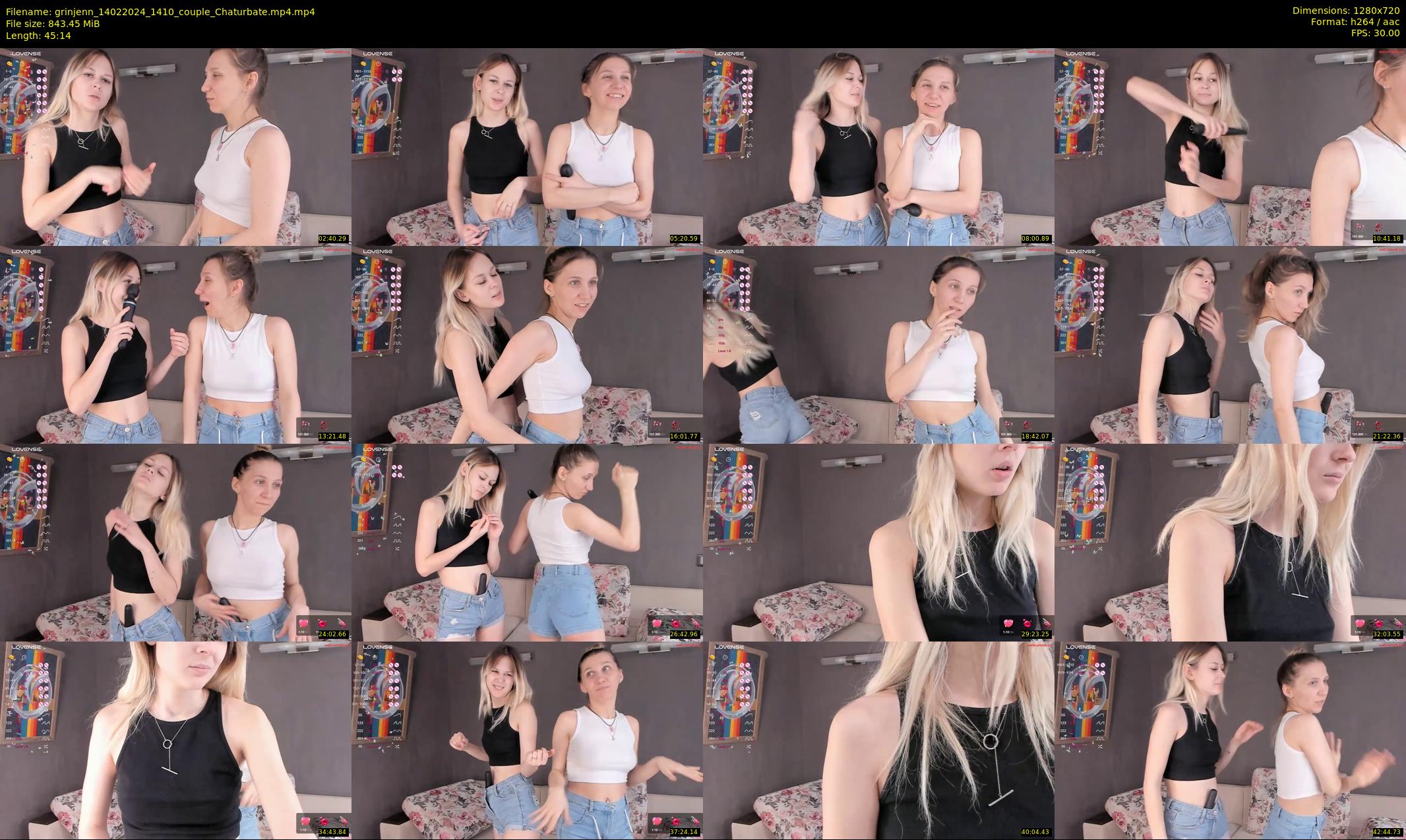 grinjenn — 46 minute Chaturbate female cam show recording, 720p, Feb 14, 2024