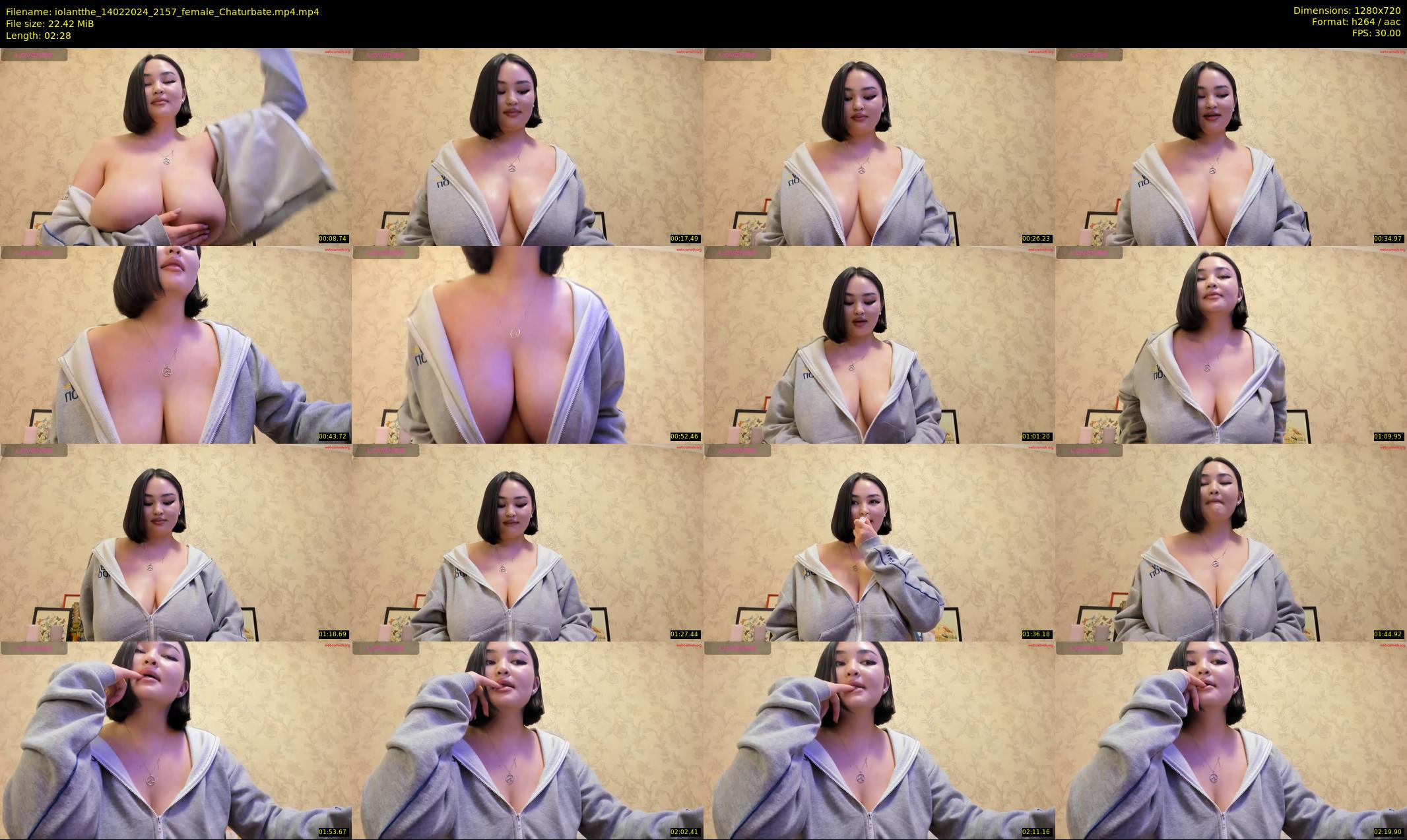 iolantthe — 3 minute Chaturbate female cam show recording, 720p, Feb 14, 2024
