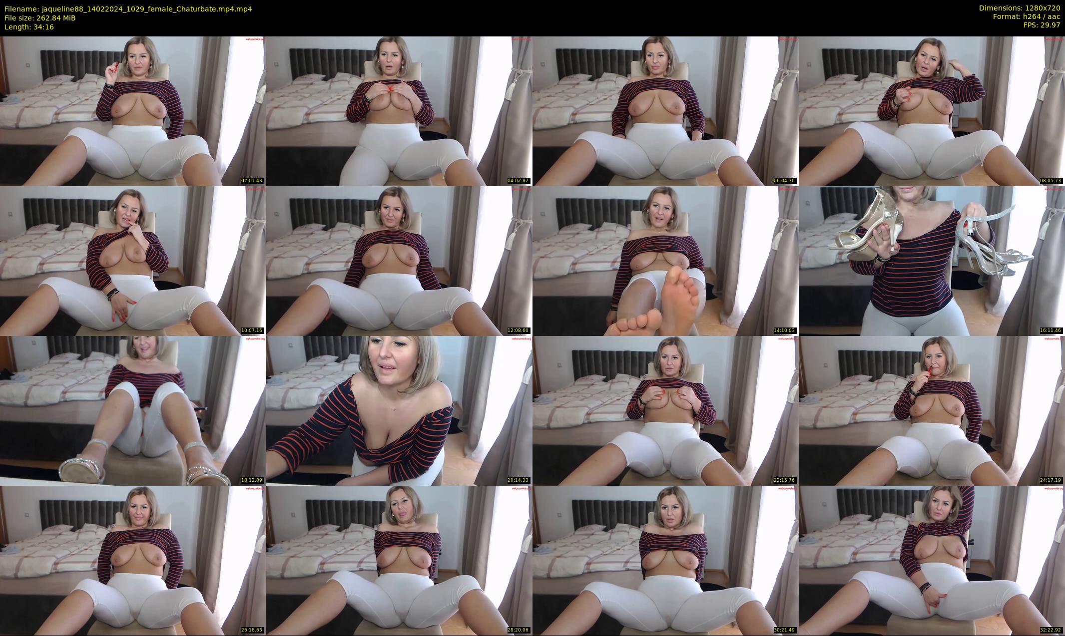 jaqueline88 — 35 minute Chaturbate female cam show recording, 720p, Feb 14, 2024
