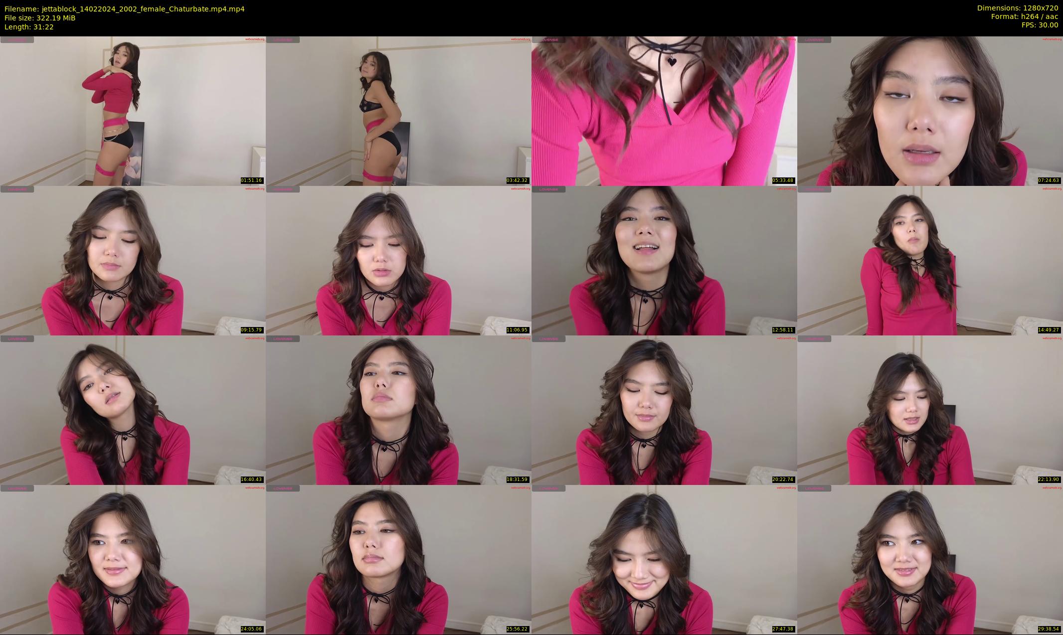 jettablock — 32 minute Chaturbate female cam show recording, 720p, Feb 14, 2024