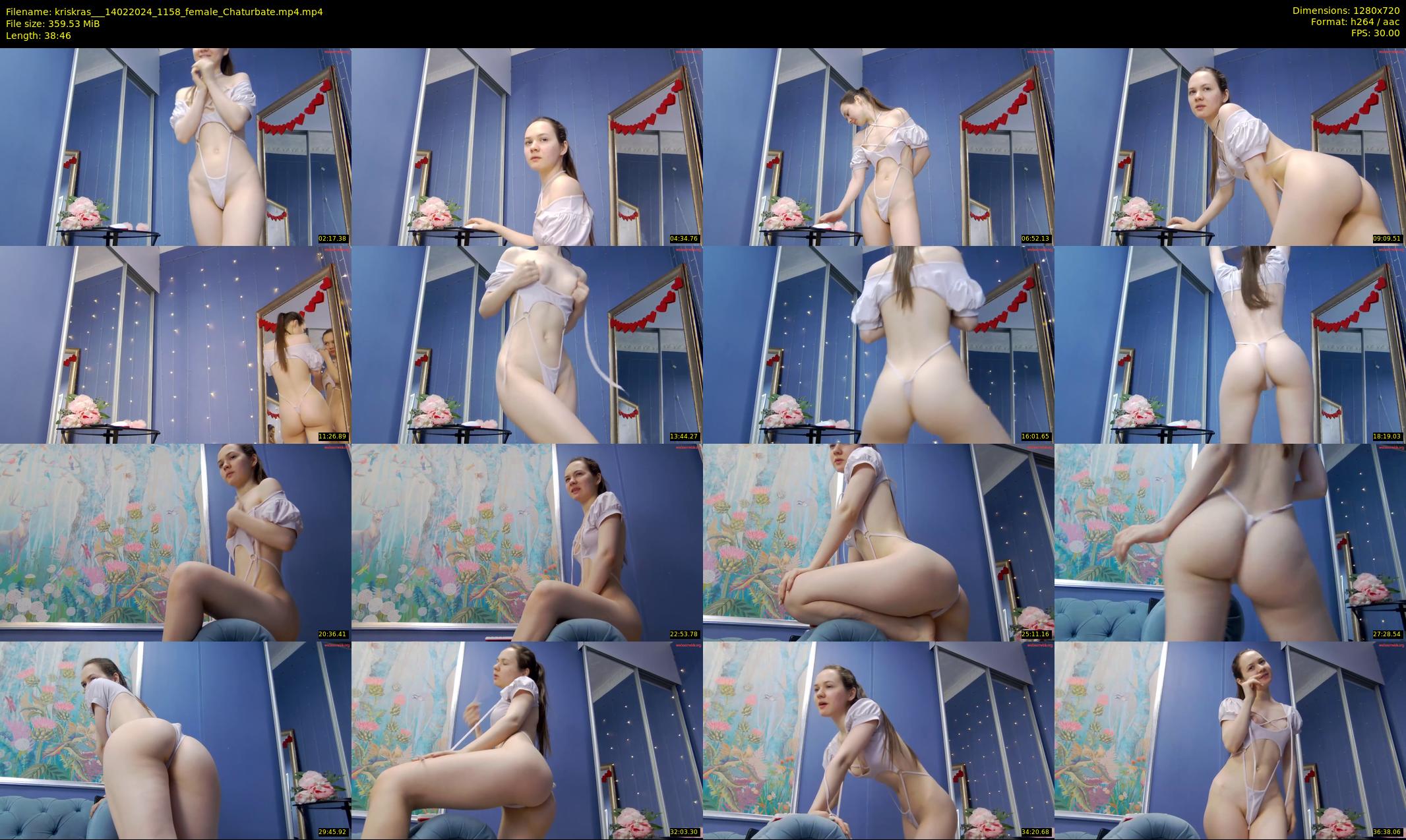kriskras__ — 39 minute Chaturbate female cam show recording, 720p, Feb 14, 2024