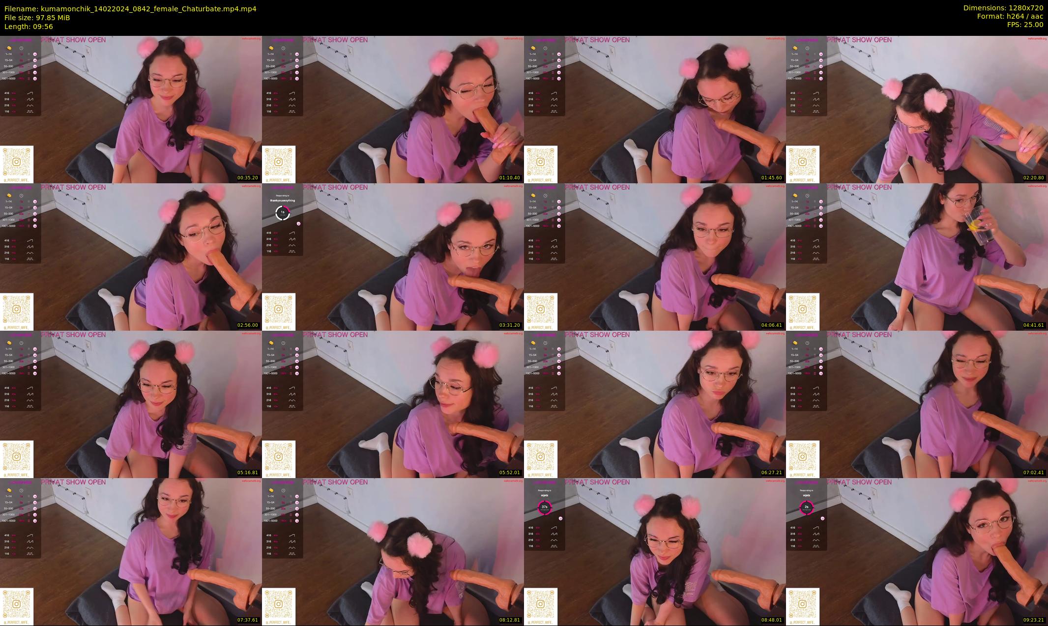 kumamonchik — 10 minute Chaturbate couple cam show recording, 720p, Feb 14, 2024