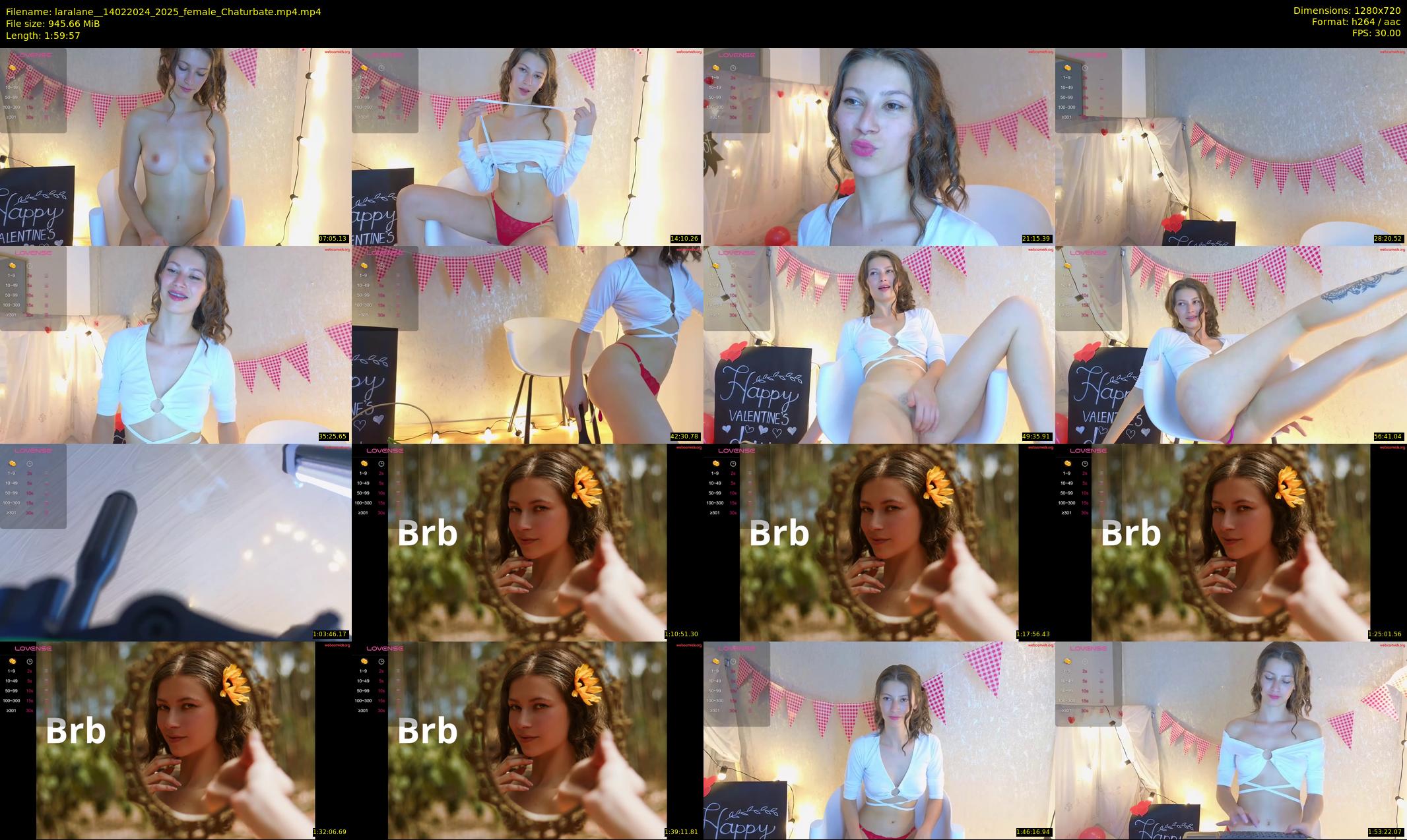 laralane_ — 120 minute Chaturbate female cam show recording, 720p, Feb 14, 2024