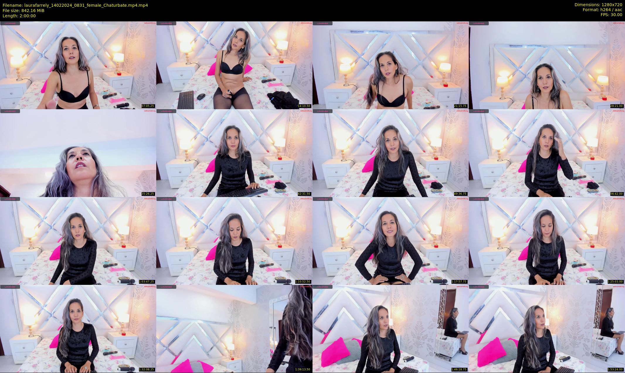 laurafarrely — 120 minute Chaturbate female cam show recording, 720p, Feb 14, 2024