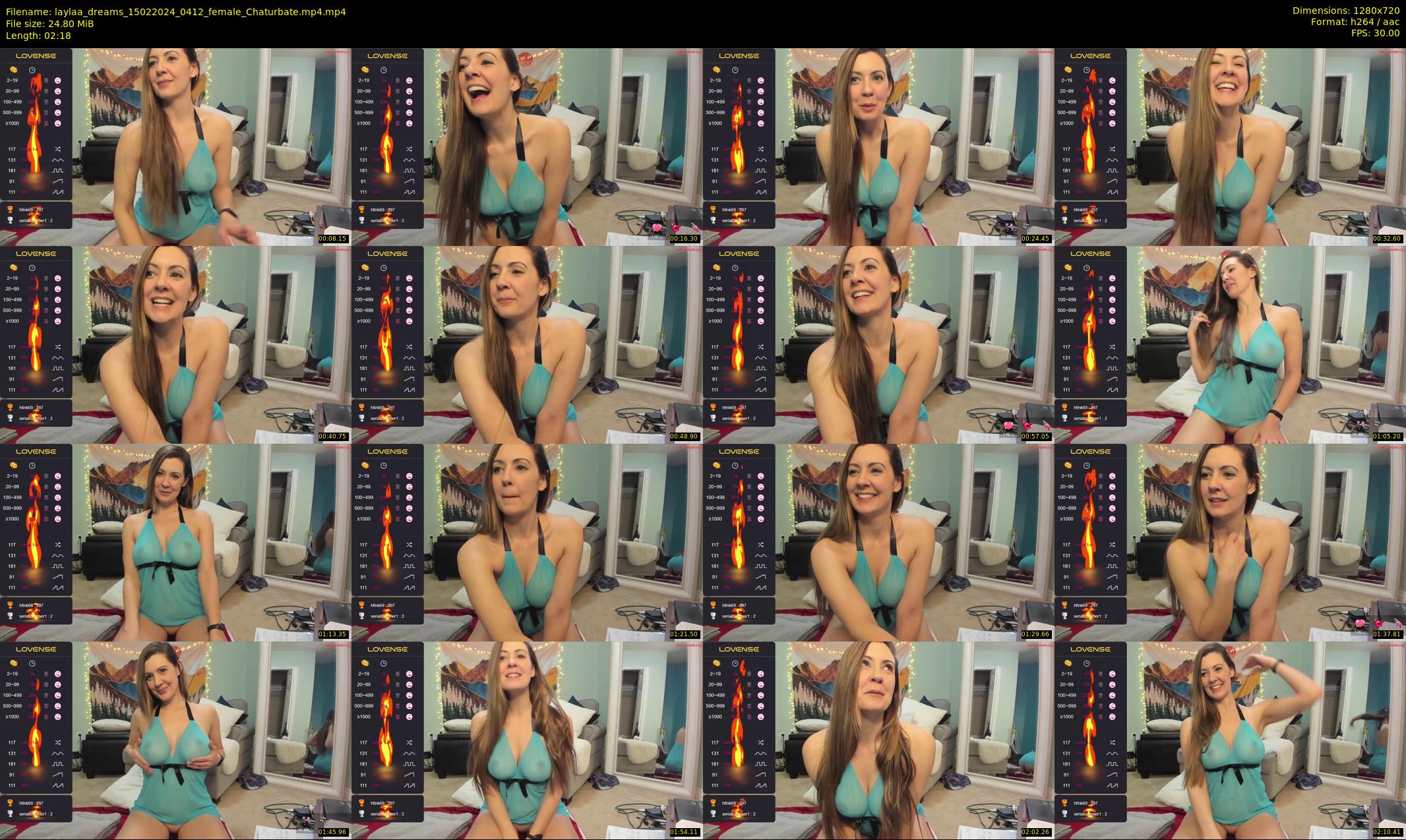 laylaa_dreams — 3 minute Chaturbate female cam show recording, 720p, Feb 15, 2024