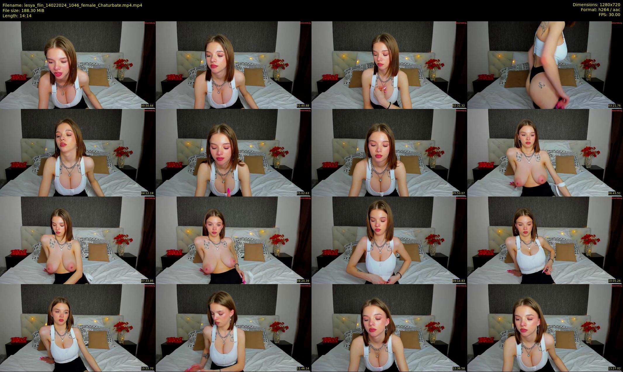 lesya_flin — 15 minute Chaturbate female cam show recording, 720p, Feb 14, 2024