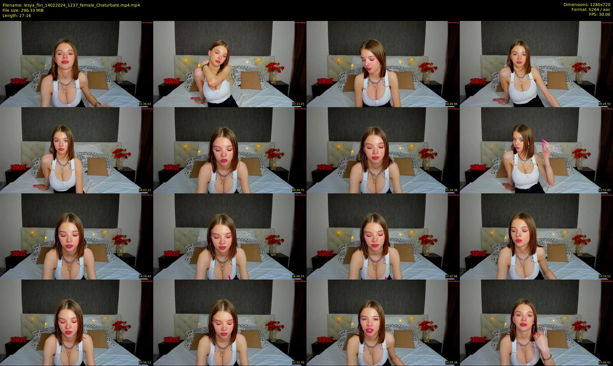 lesya_flin — 28 minute Chaturbate female cam show recording, 720p, Feb 14, 2024