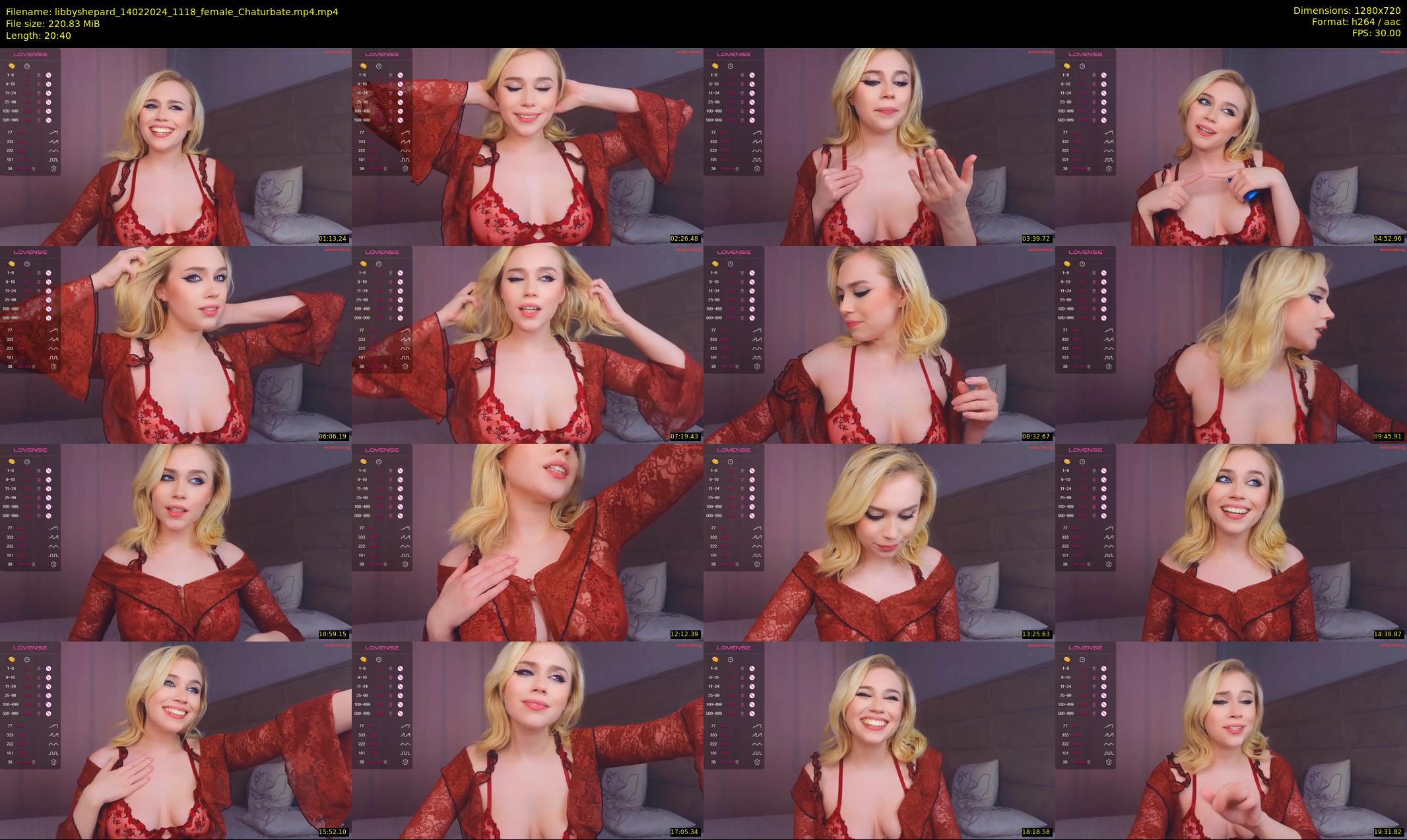 libbyshepard — 21 minute Chaturbate female cam show recording, 720p, Feb 14, 2024