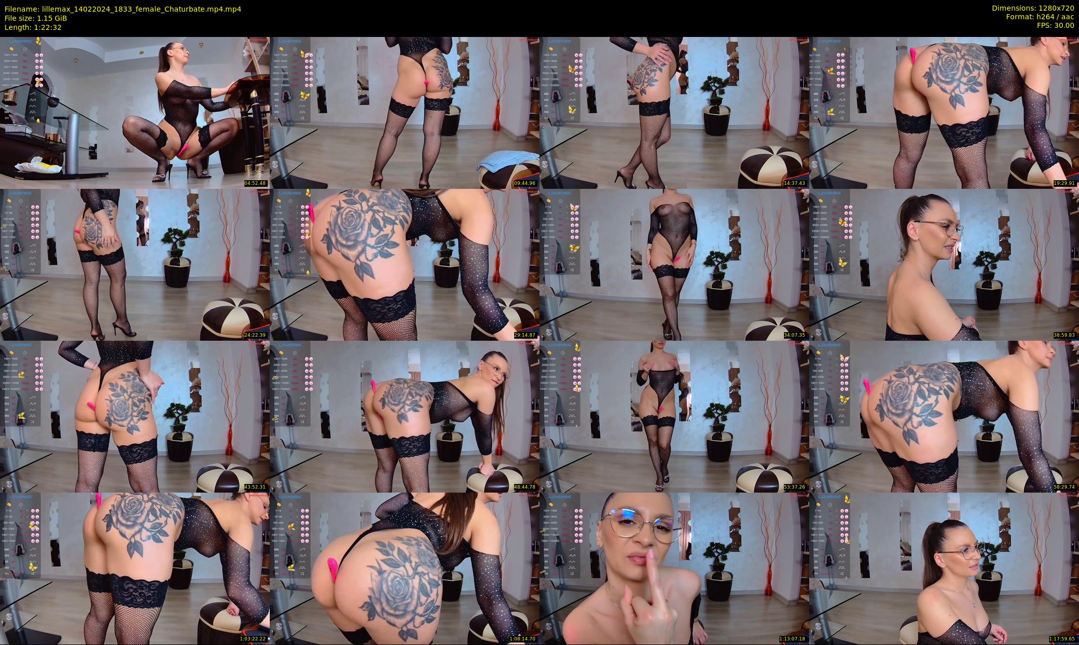 lillemax — 83 minute Chaturbate female cam show recording, 720p, Feb 14, 2024