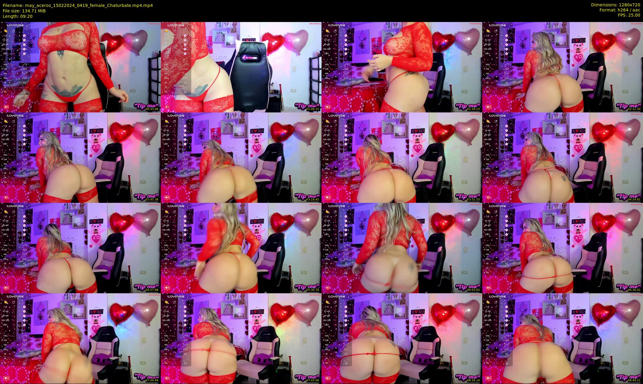 may_aceros — 10 minute Chaturbate female cam show recording, 720p, Feb 15, 2024