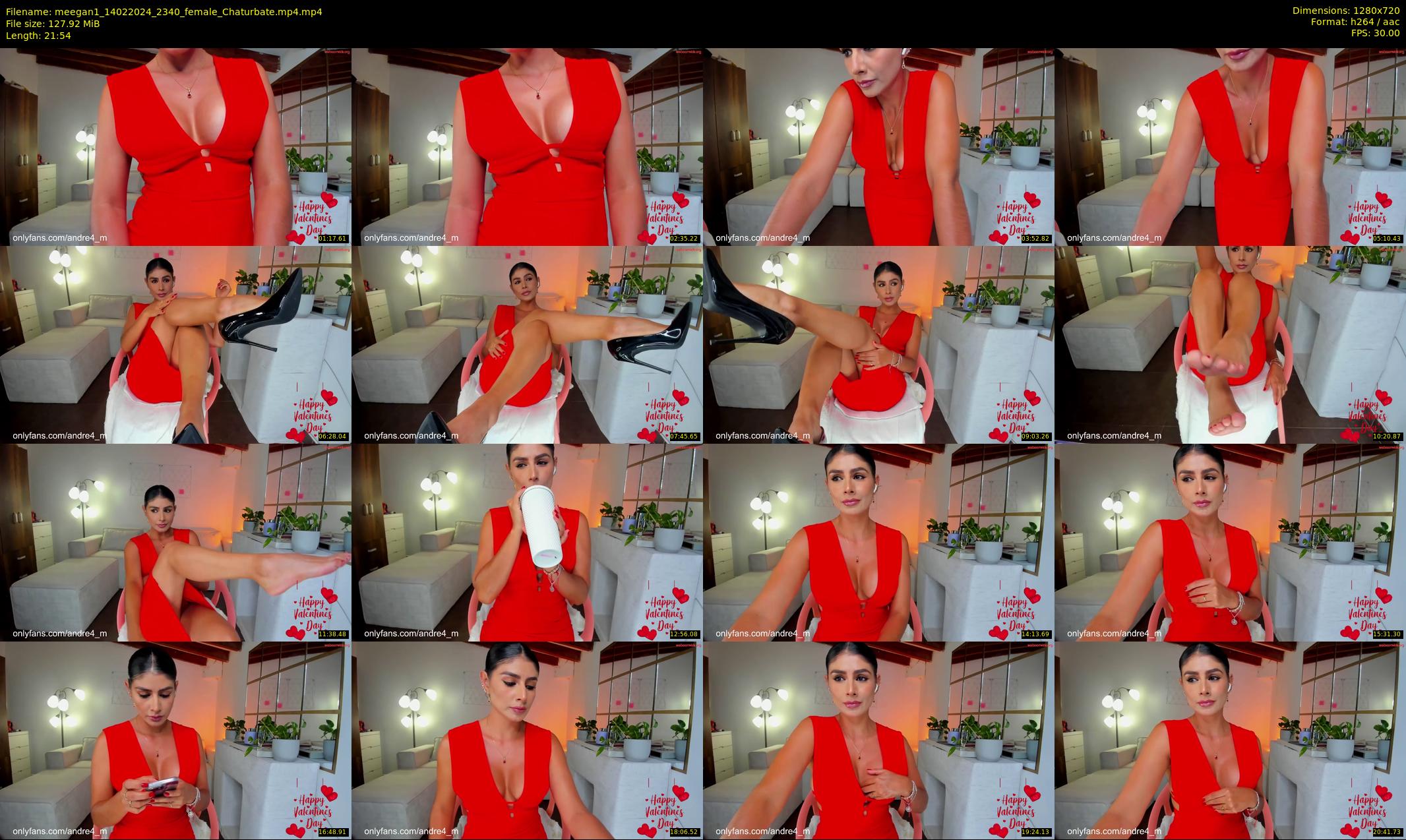 meegan1 — 22 minute Chaturbate female cam show recording, 720p, Feb 14, 2024