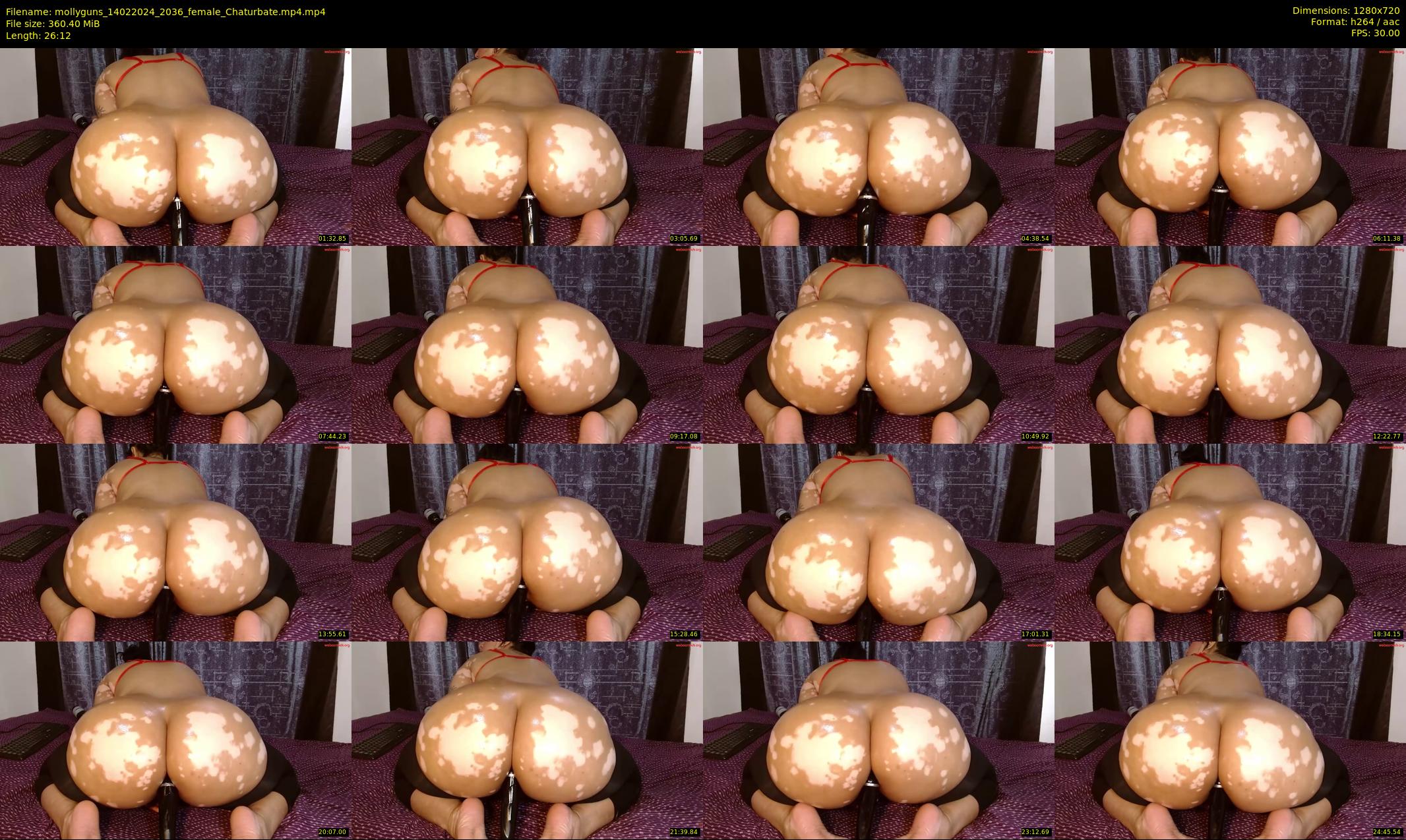 mollyguns — 27 minute Chaturbate female cam show recording, 720p, Feb 14, 2024