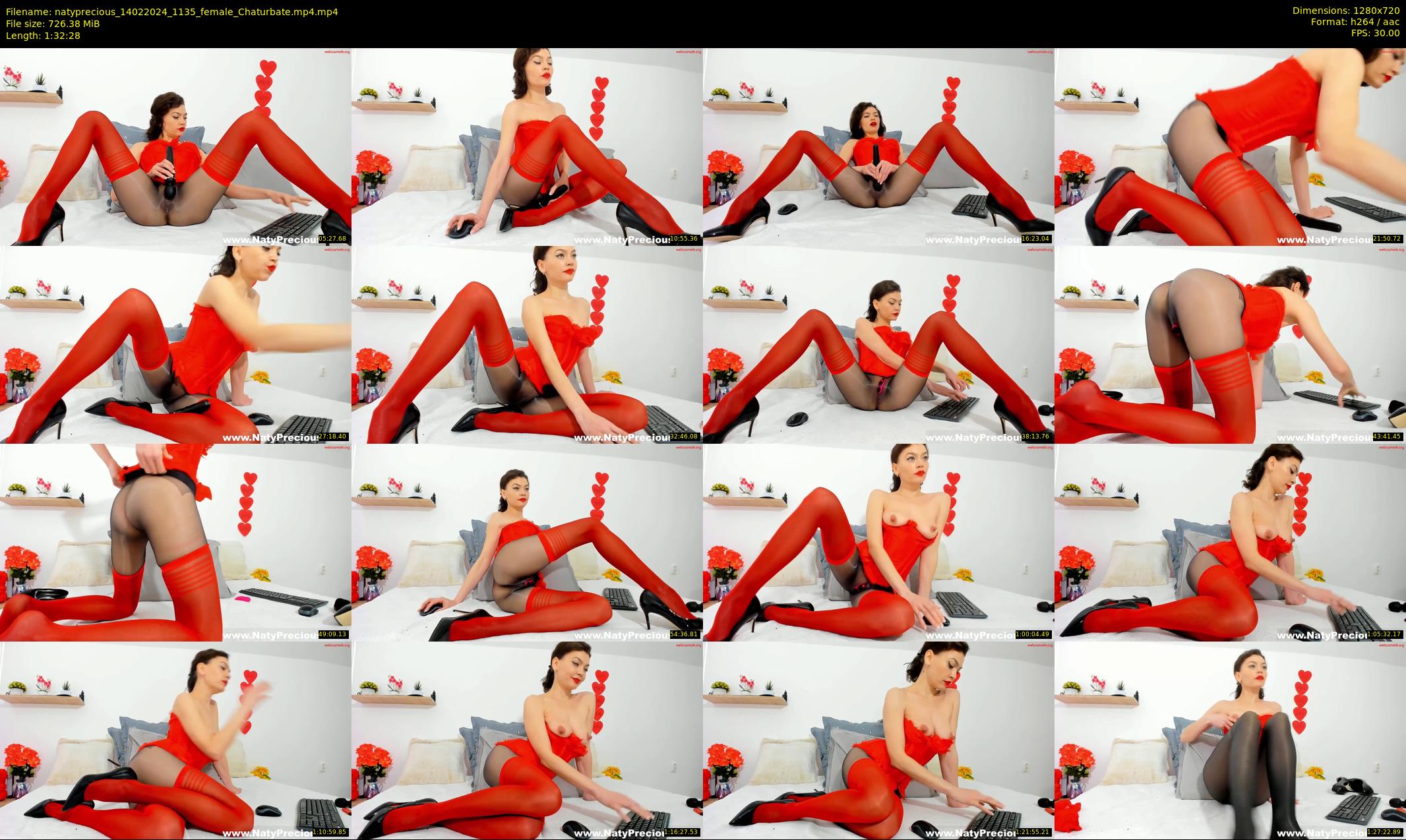 natyprecious — 93 minute Chaturbate female cam show recording, 720p, Feb 14, 2024