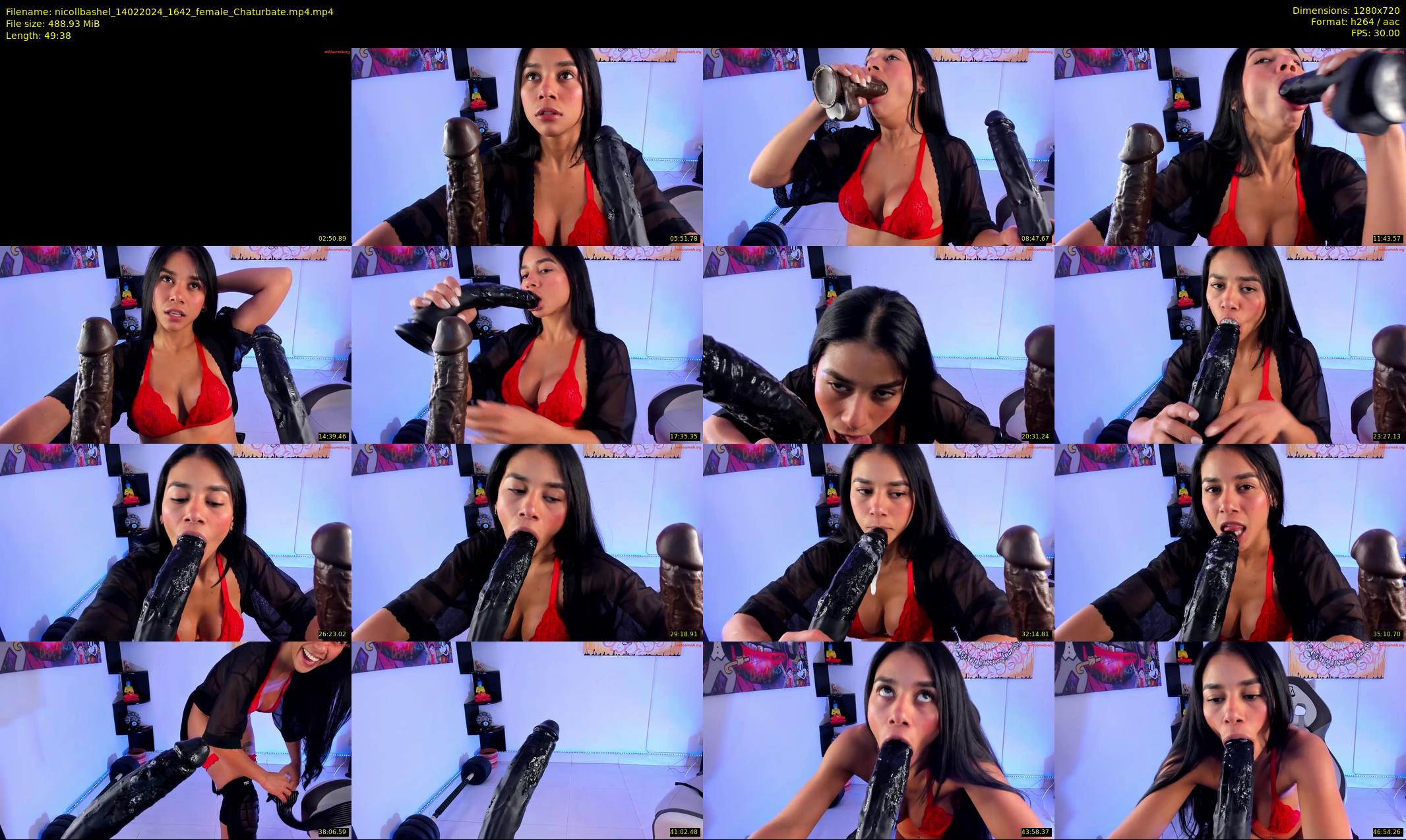 nicollbashel — 50 minute Chaturbate female cam show recording, 720p, Feb 14, 2024