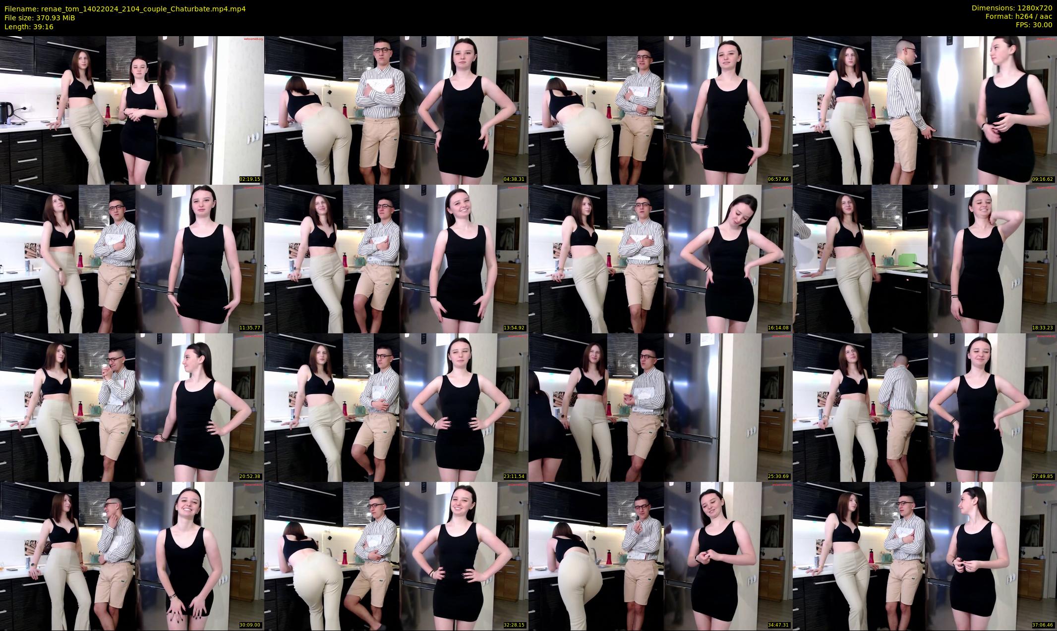 renae_tom — 40 minute Chaturbate couple cam show recording, 720p, Feb 14, 2024