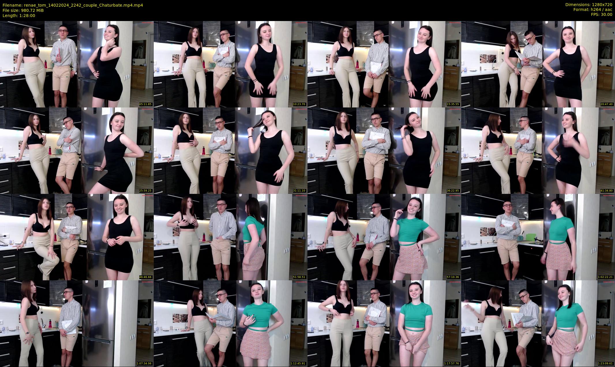 renae_tom — 88 minute Chaturbate couple cam show recording, 720p, Feb 14, 2024