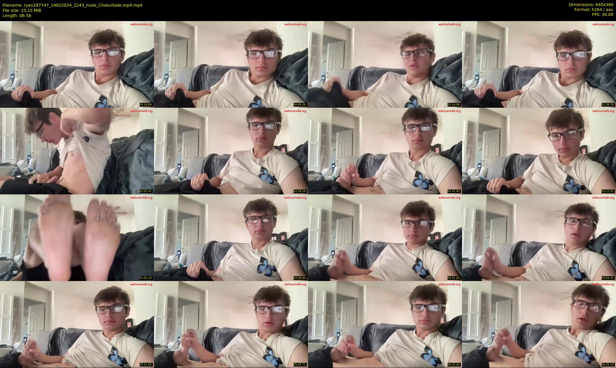 ryan287747 — 7 minute Chaturbate male cam show recording, 360p, Feb 14, 2024