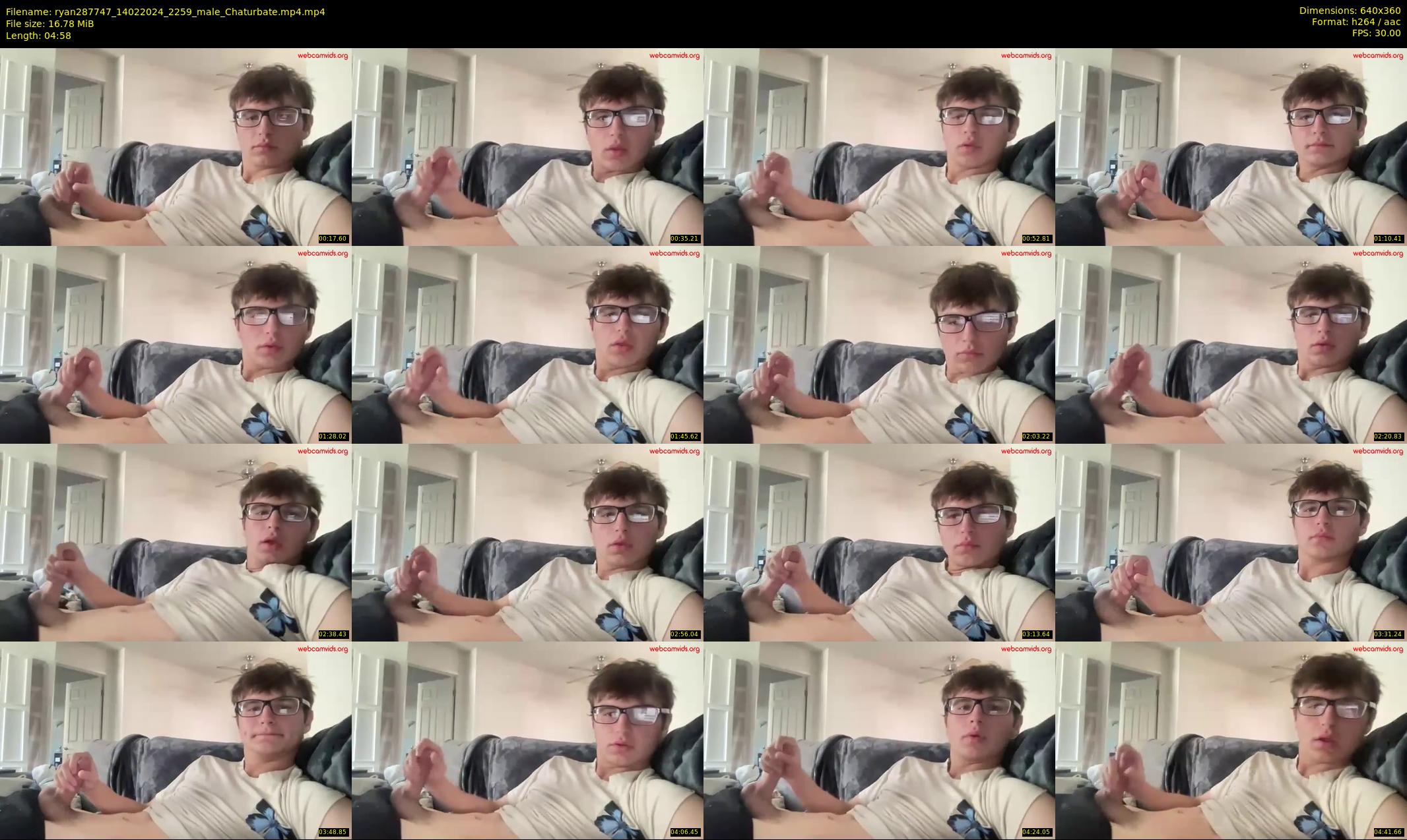 ryan287747 — 5 minute Chaturbate male cam show recording, 360p, Feb 14, 2024