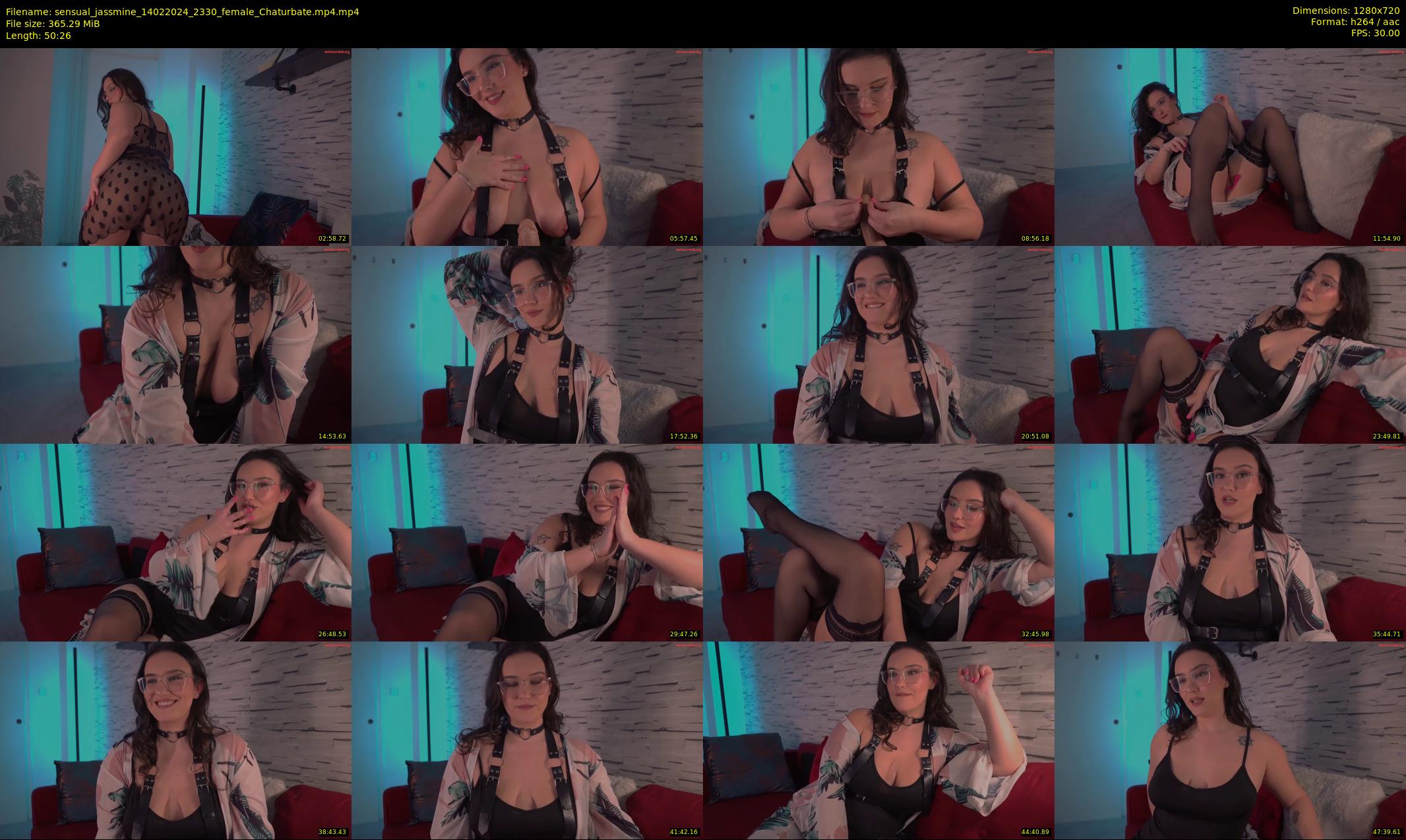 sensual_jassmine — 51 minute Chaturbate female cam show recording, 720p, Feb 14, 2024