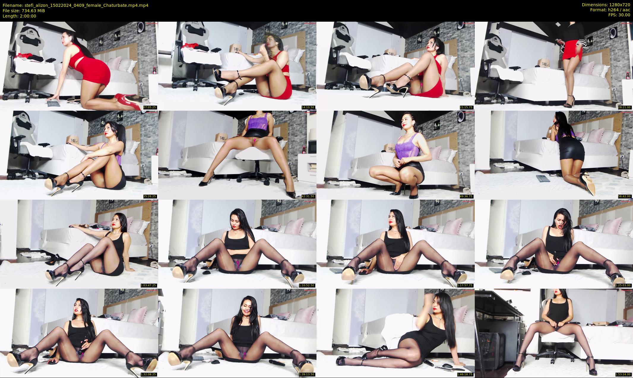 stefi_alizon — 120 minute Chaturbate female cam show recording, 720p, Feb 15, 2024