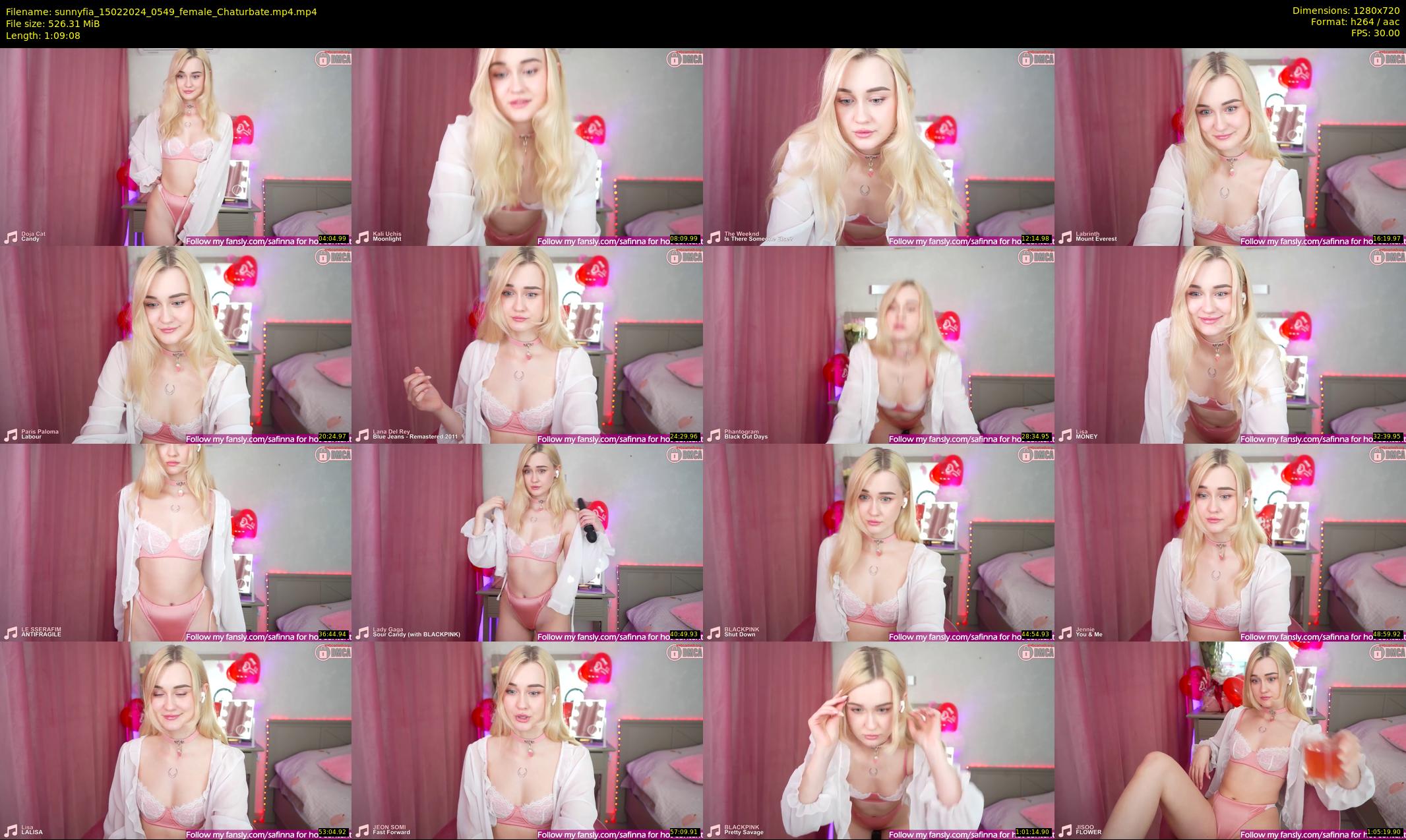 sunnyfia — 70 minute Chaturbate female cam show recording, 720p, Feb 15, 2024