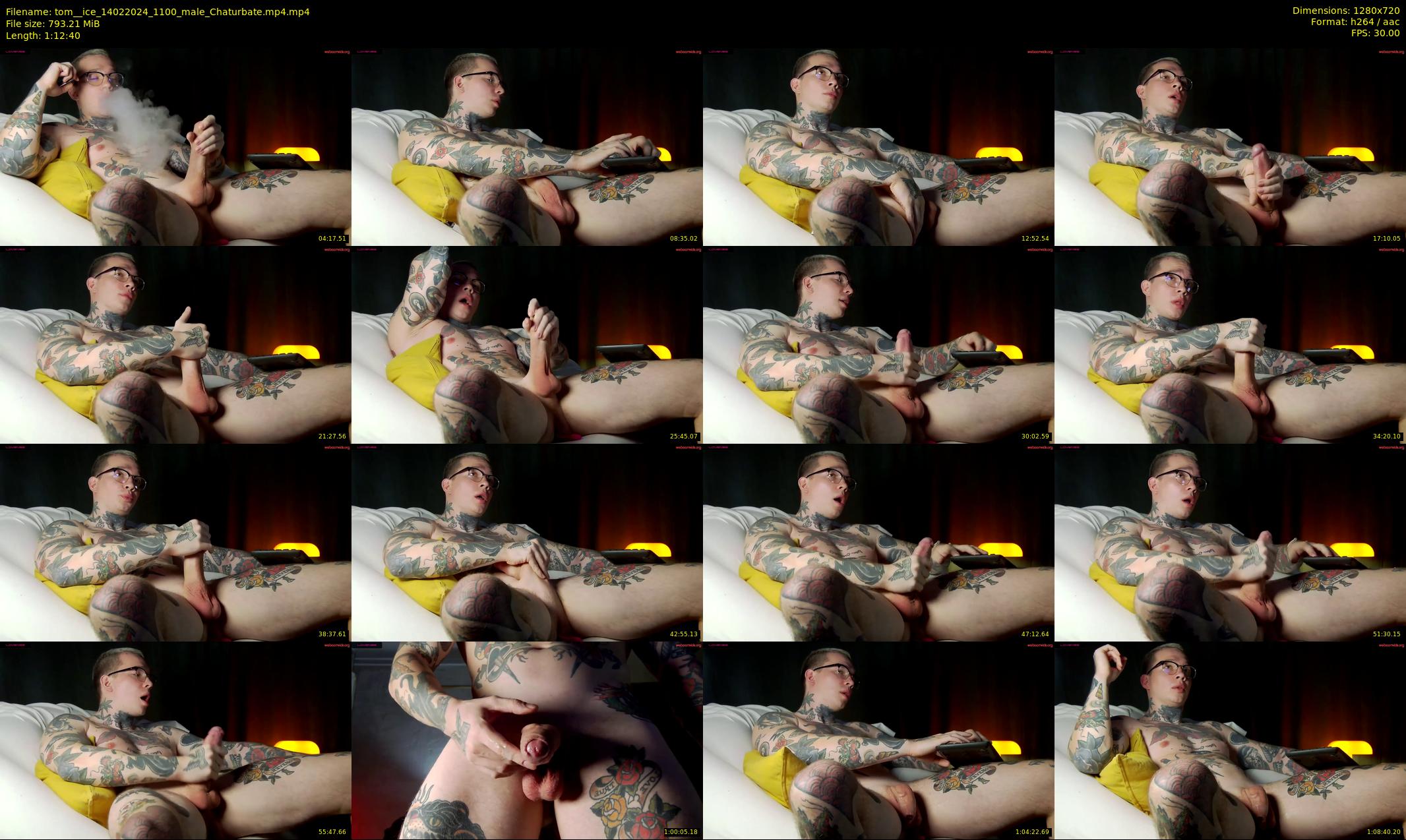 tom__ice — 73 minute Chaturbate male cam show recording, 720p, Feb 14, 2024