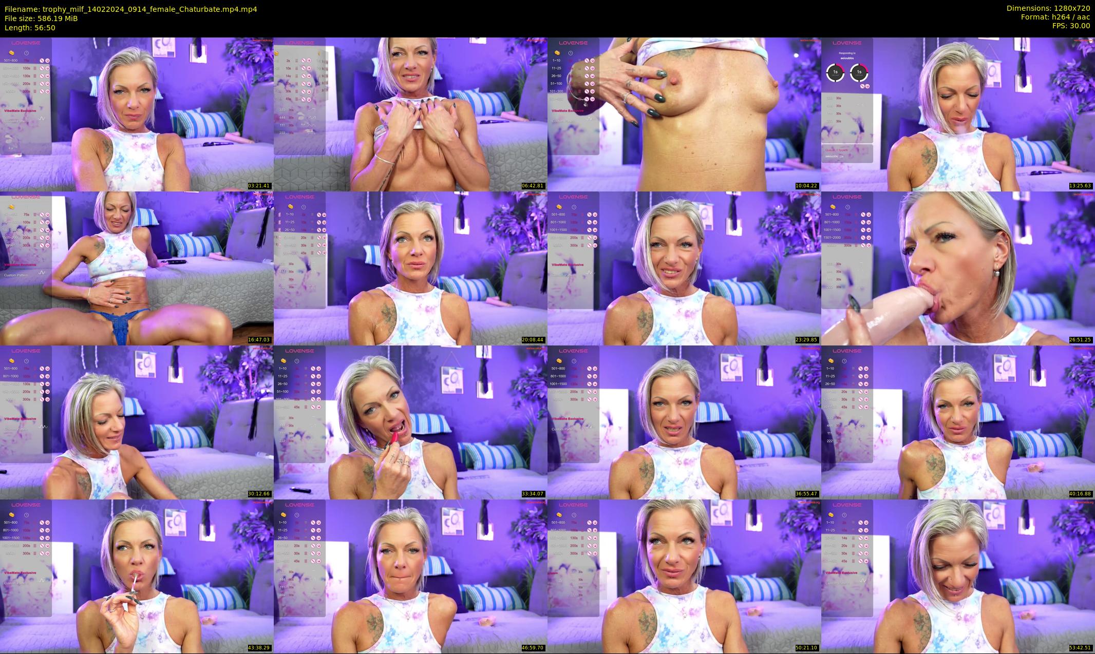 trophy_milf — 57 minute Chaturbate female cam show recording, 720p, Feb 14, 2024