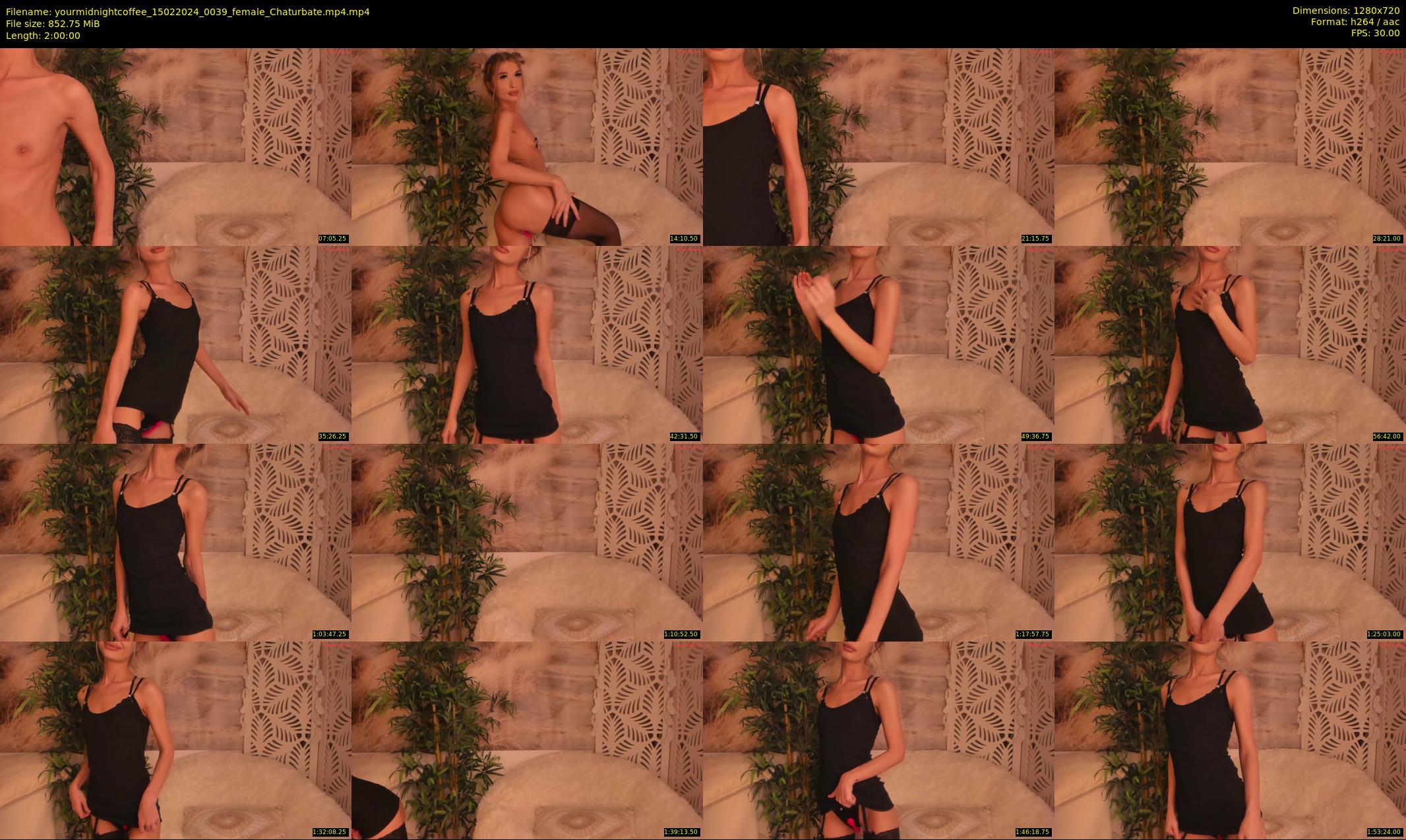 yourmidnightcoffee — 120 minute Chaturbate female cam show recording, 720p, Feb 15, 2024
