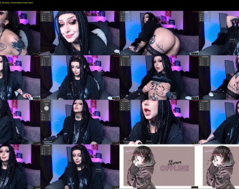 aciddroll — 54 minute Chaturbate female cam show recording, 720p, Feb 16, 2024