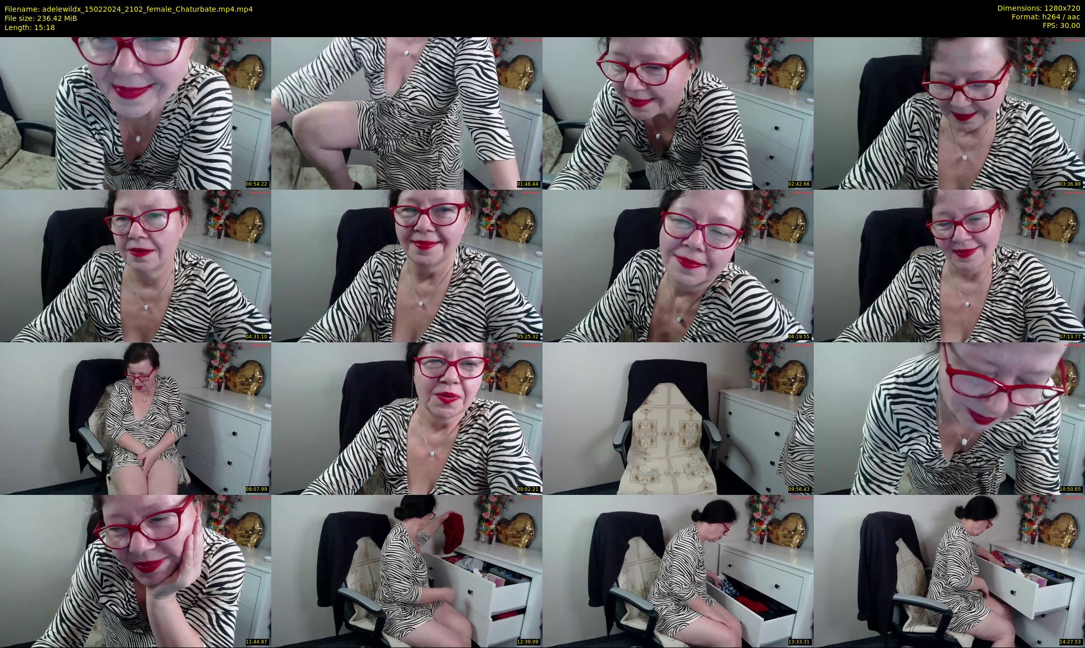 adelewildx — 16 minute Chaturbate female cam show recording, 720p, Feb 15, 2024