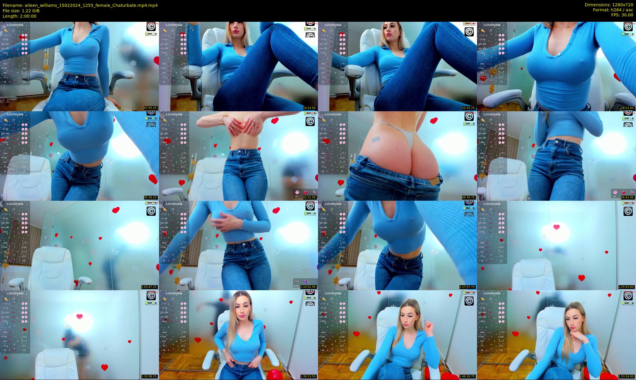 aileen_williams — 120 minute Chaturbate female cam show recording, 720p, Feb 15, 2024