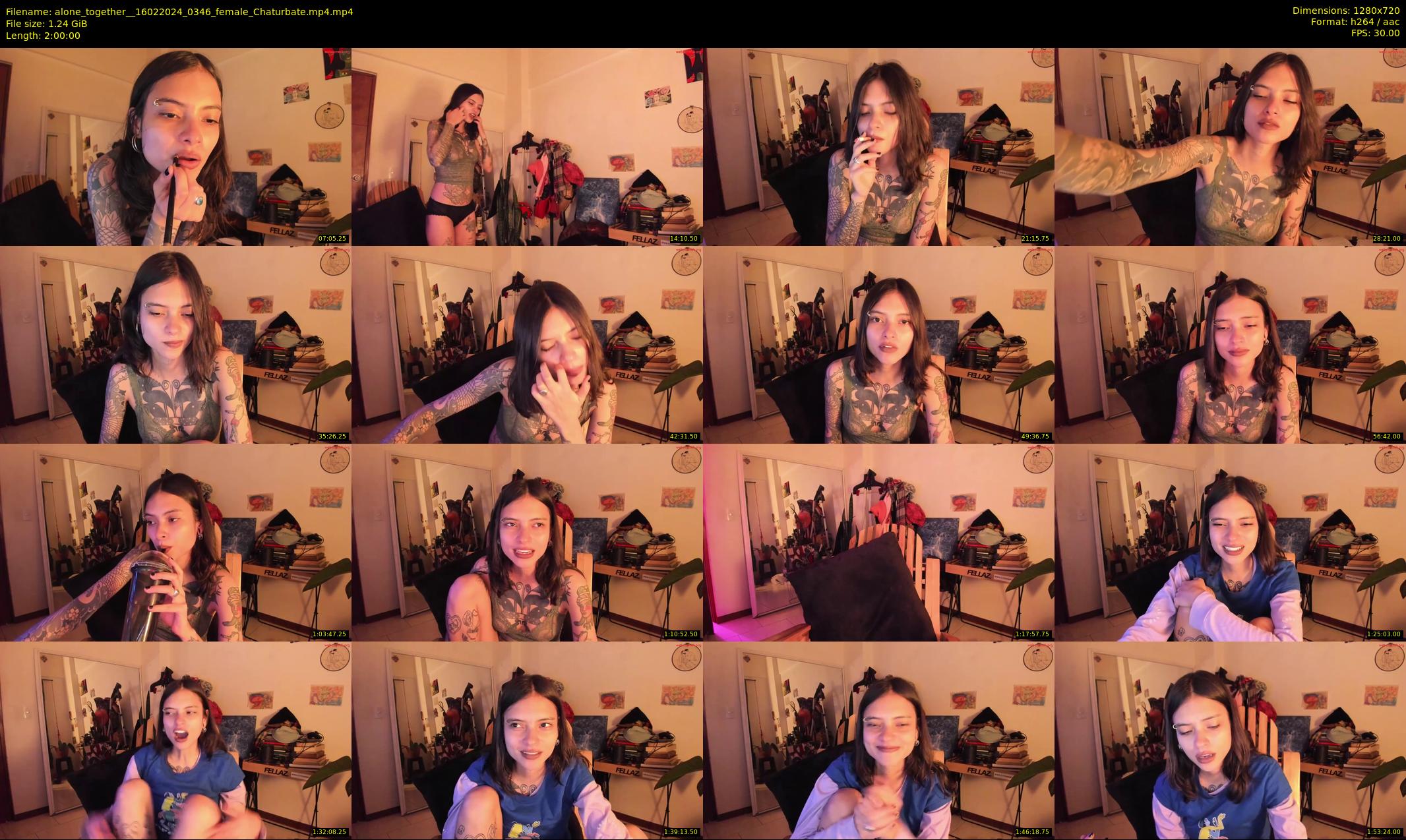 alone_together_ — 120 minute Chaturbate female cam show recording, 720p, Feb 16, 2024